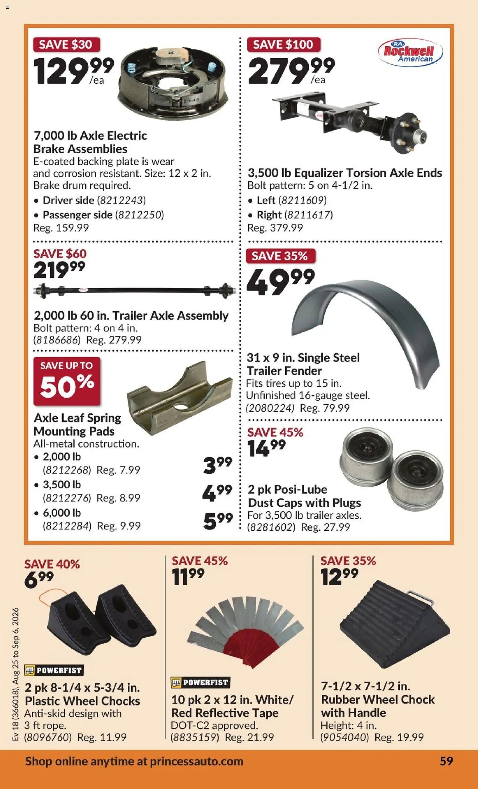 Princess Auto flyer - 2 Week Sale!