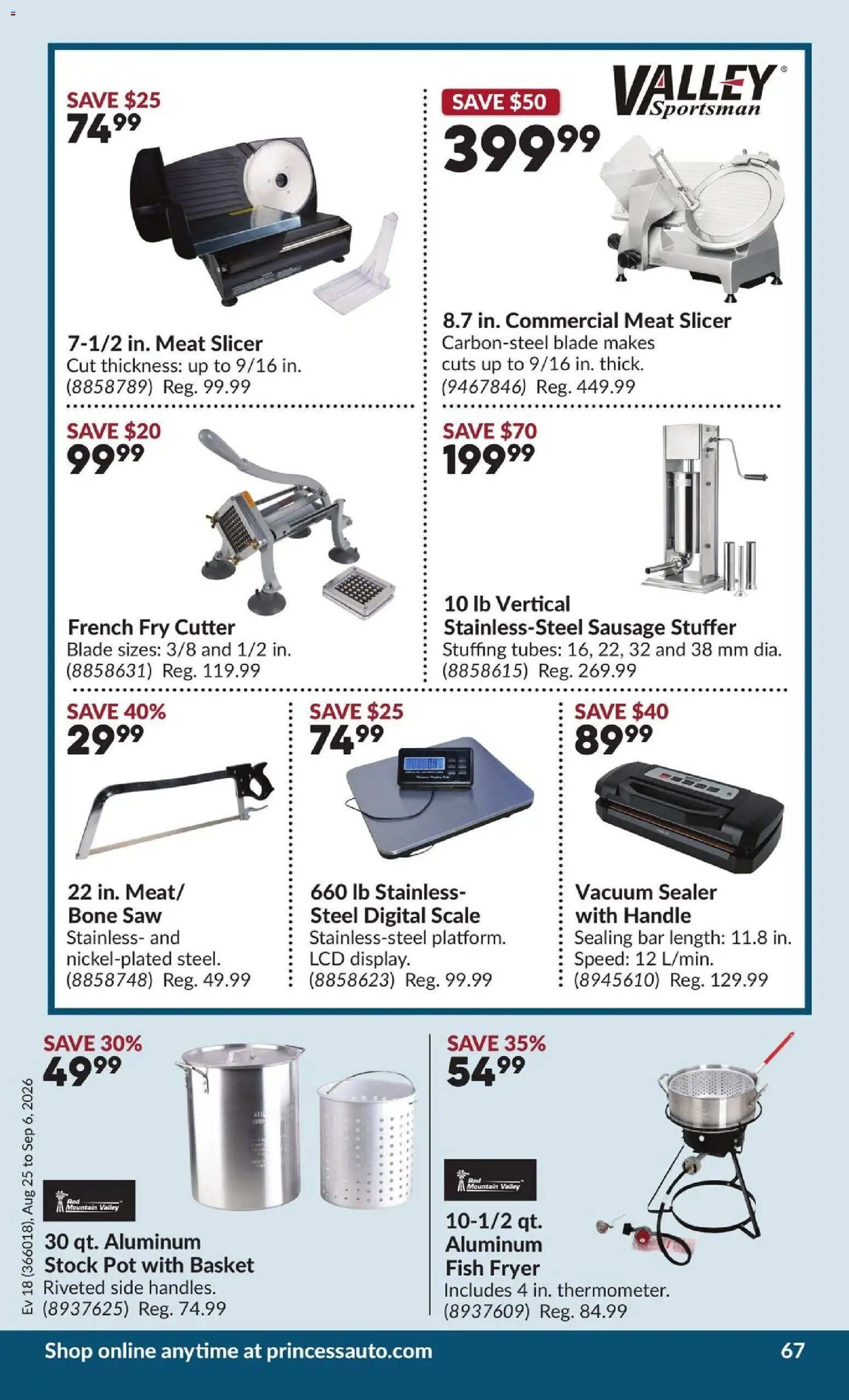 Princess Auto flyer - 2 Week Sale!
