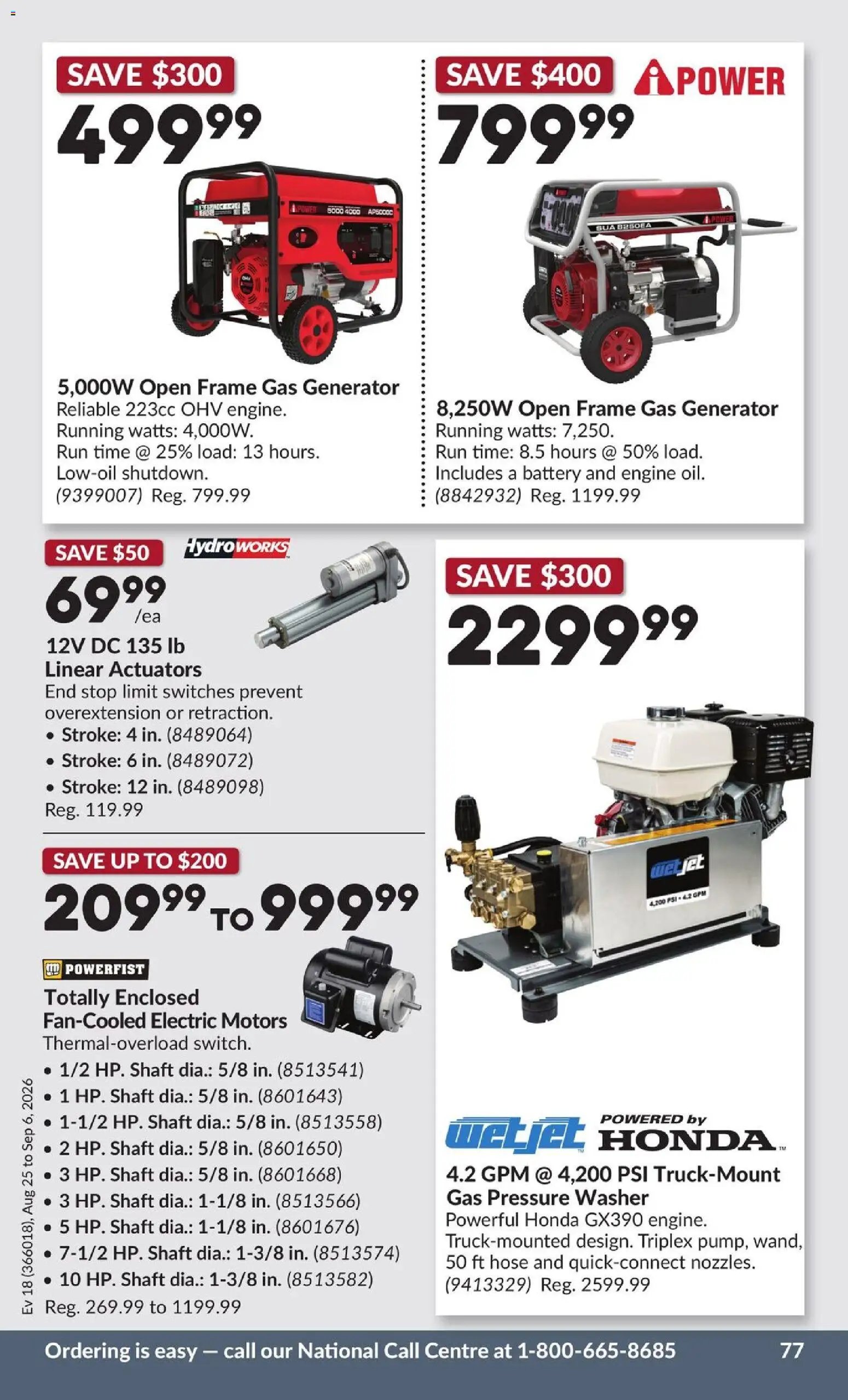 Princess Auto flyer - 2 Week Sale!