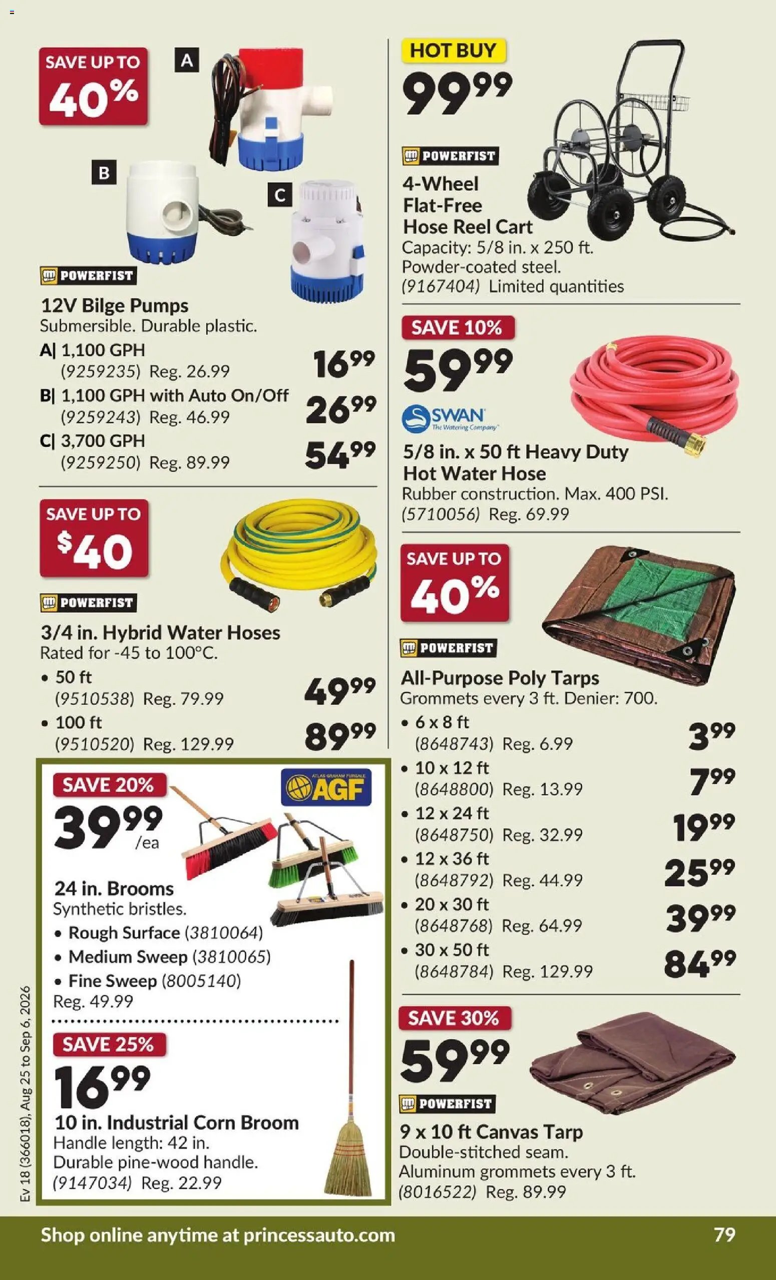 Princess Auto flyer - 2 Week Sale!