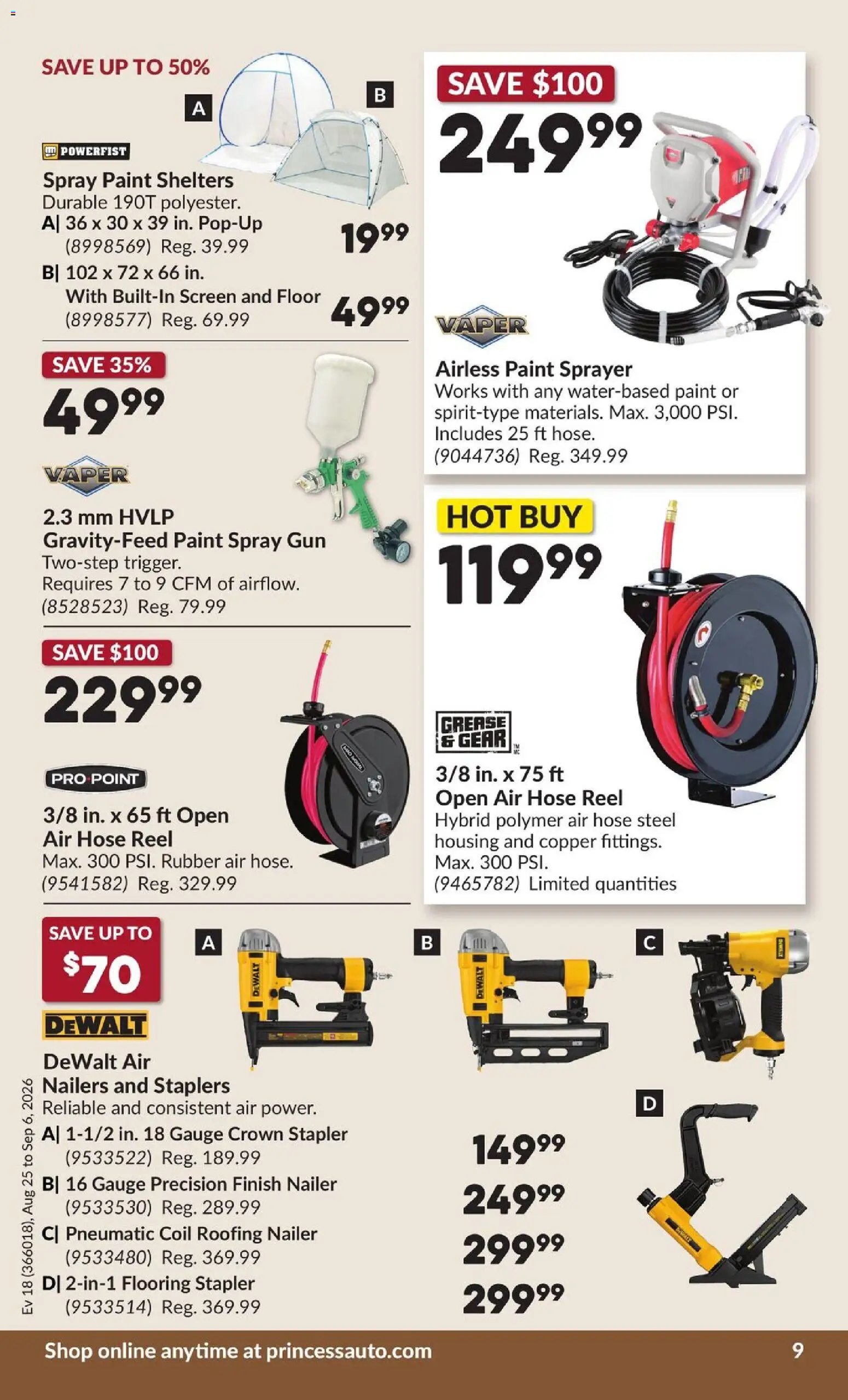 Princess Auto flyer - 2 Week Sale!