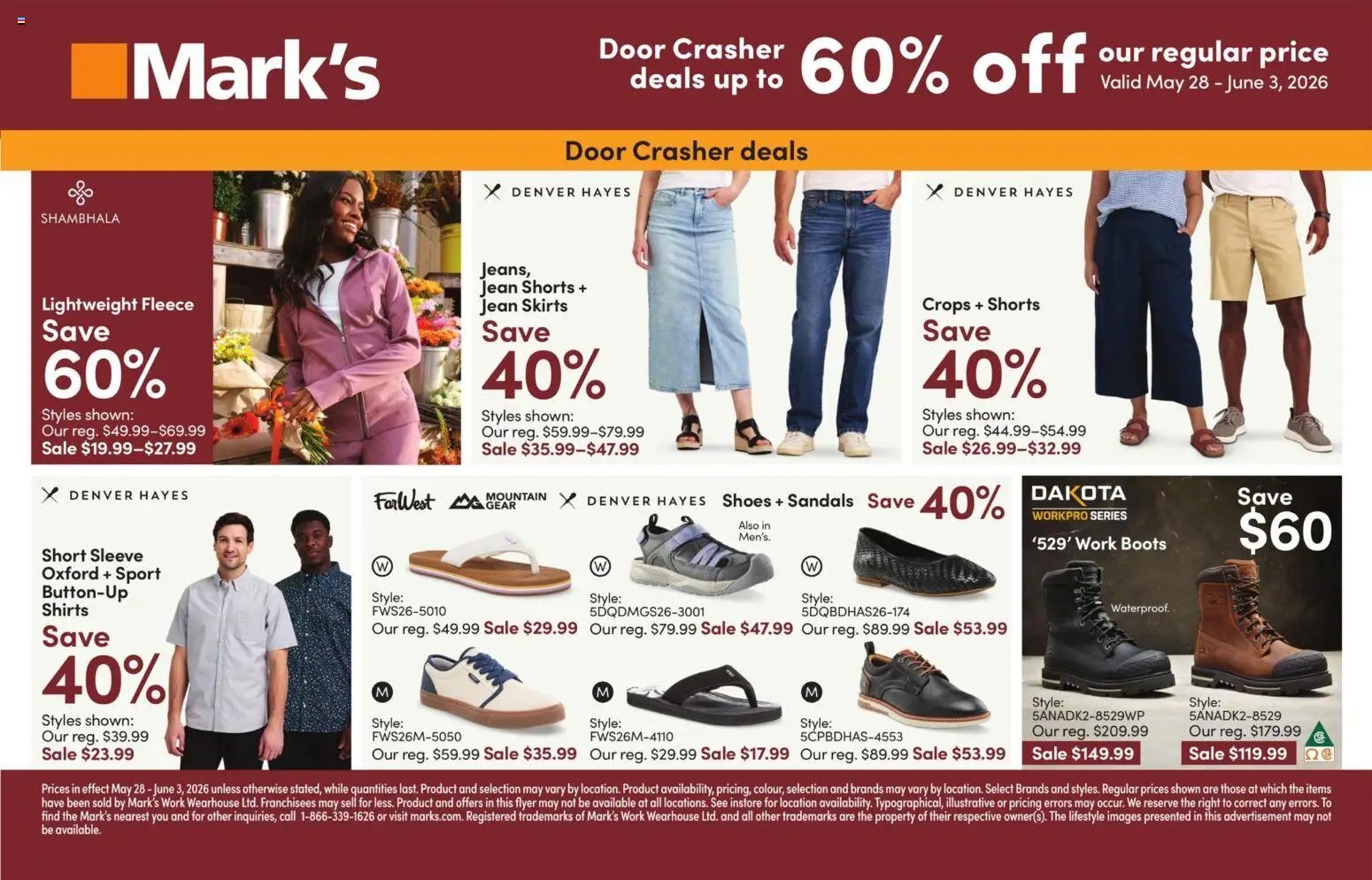 Mark's weekly flyer / circulaire