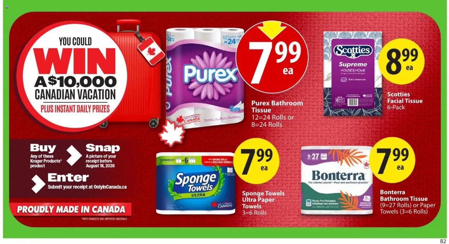 Save on foods flyer - AB