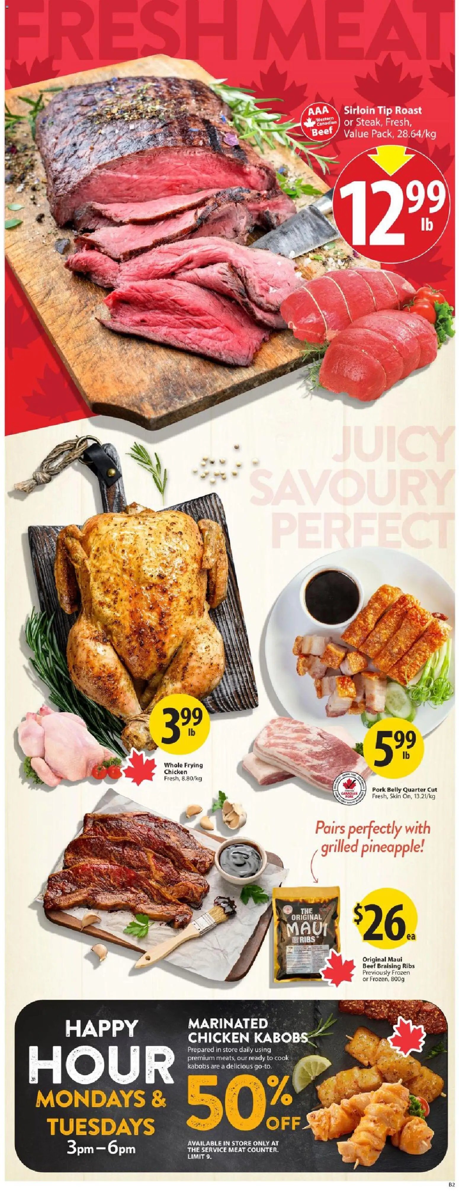 Save on foods flyer - AB
