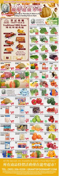 Oceans weekly flyer - Grant’s Foodmart