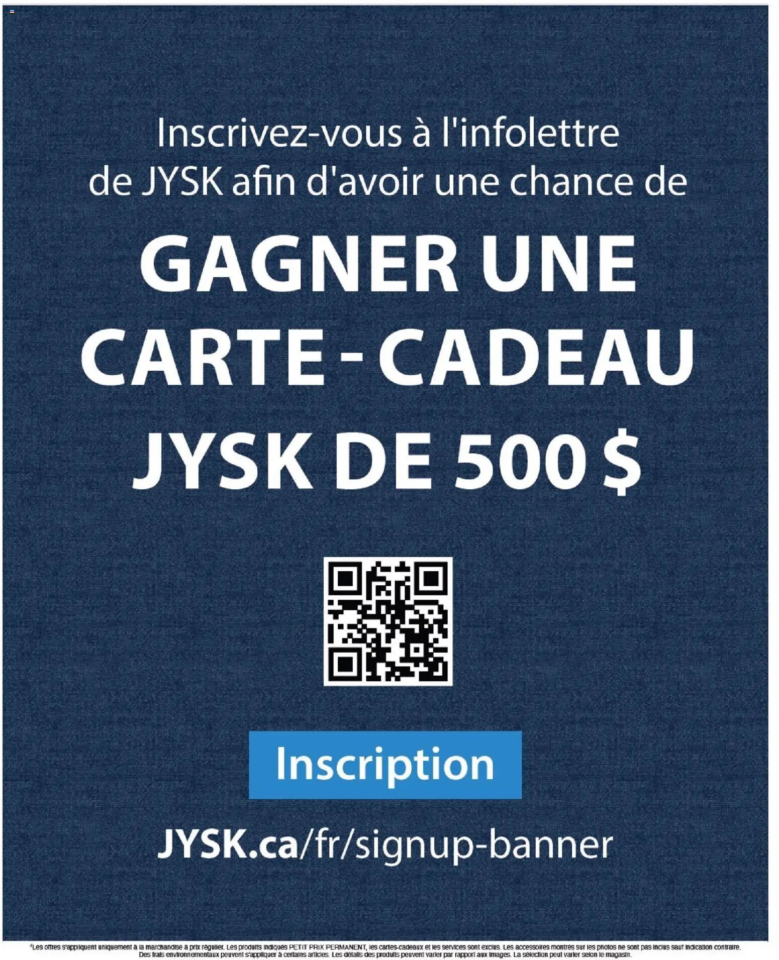 JYSK circulaire
