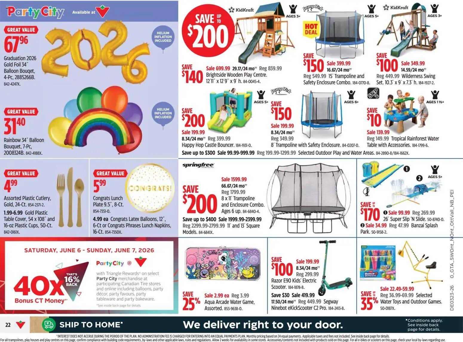Canadian Tire weekly flyer