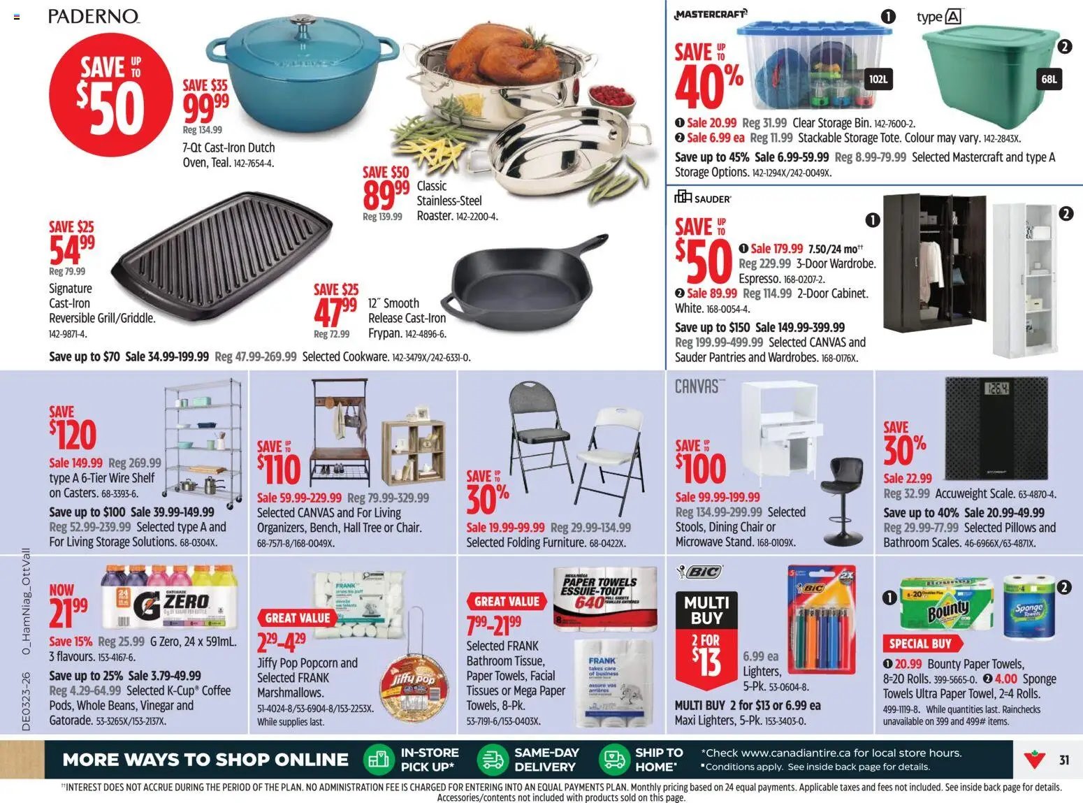 Canadian Tire weekly flyer