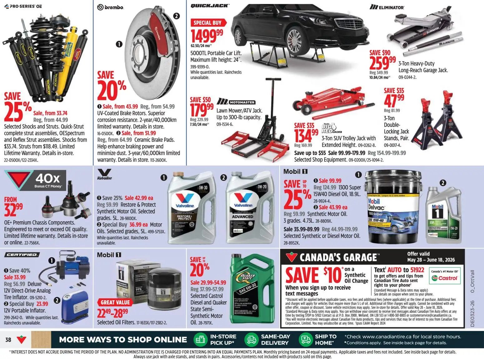 Canadian Tire weekly flyer
