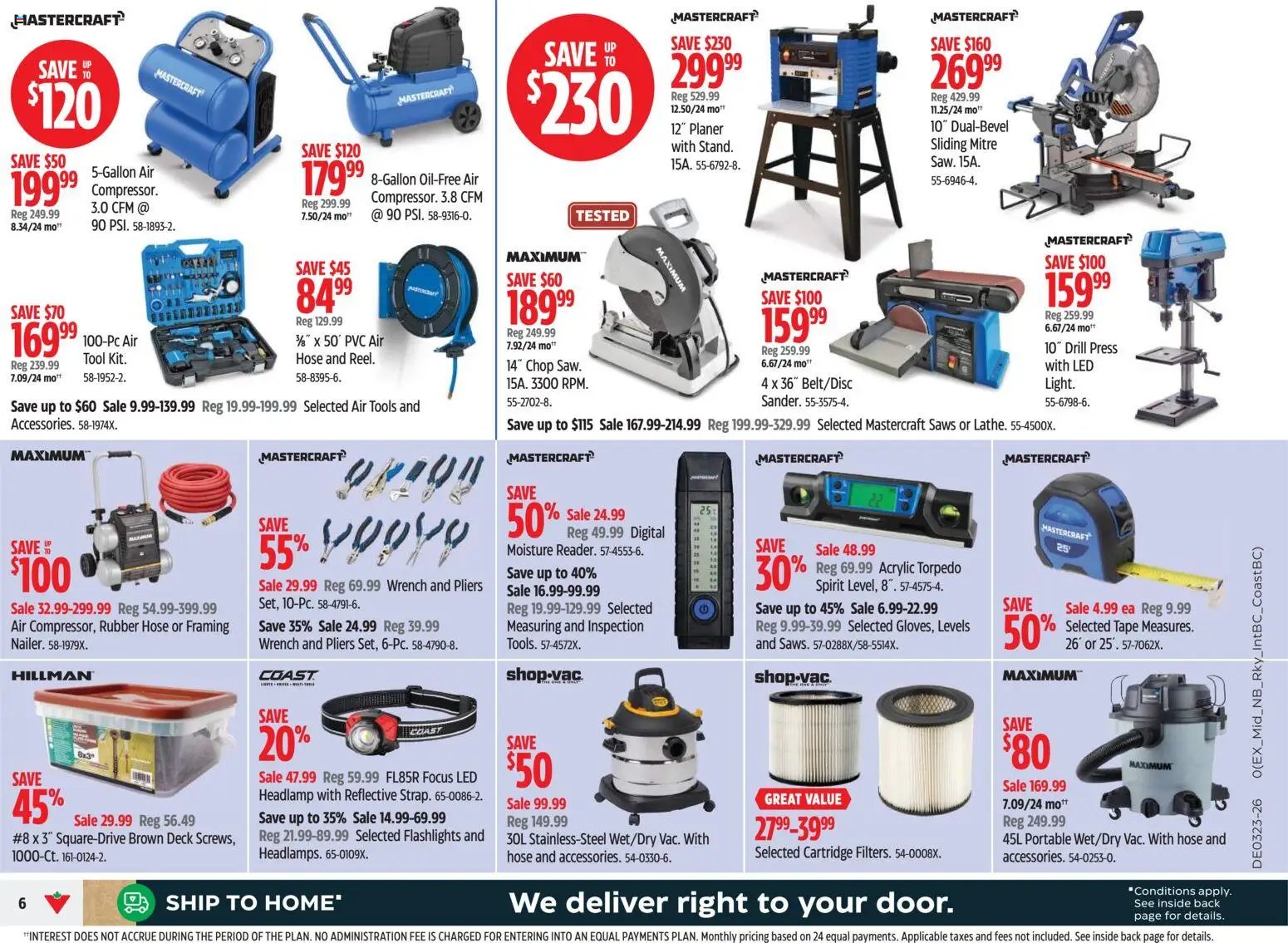 Canadian Tire weekly flyer