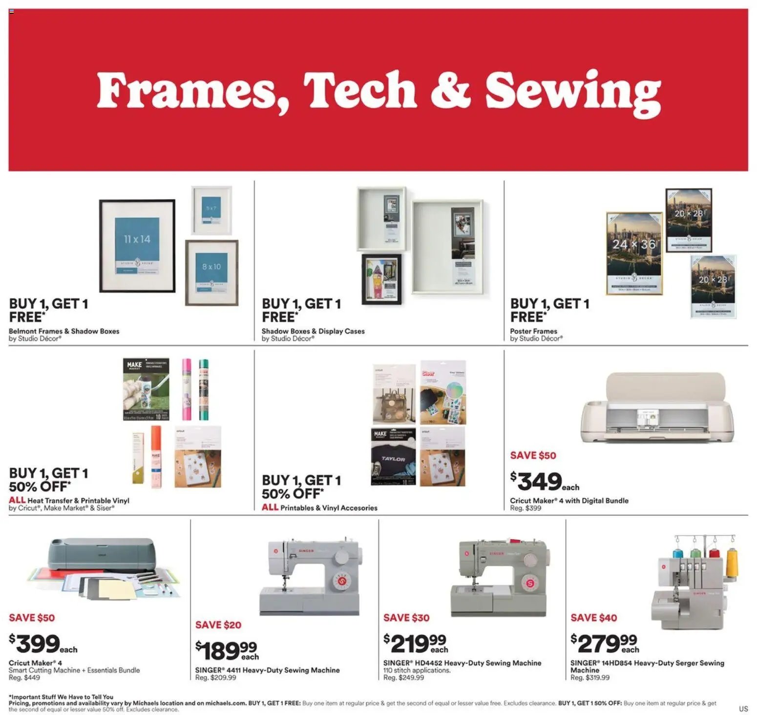 Michaels weekly flyer / circulaire