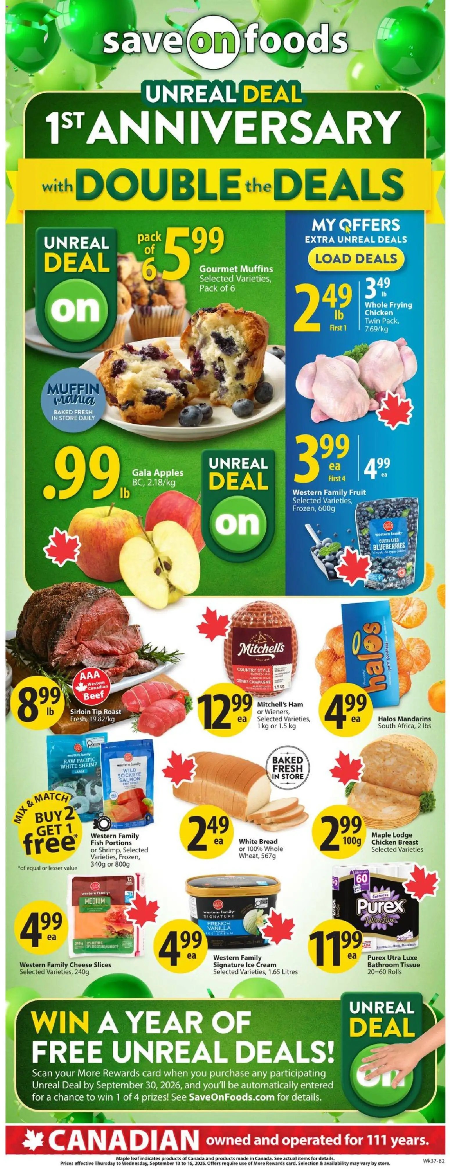 Save on foods weekly flyer / circulaire