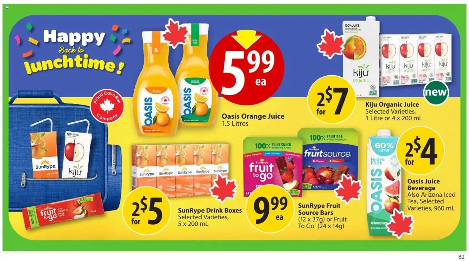 Save on foods weekly flyer / circulaire