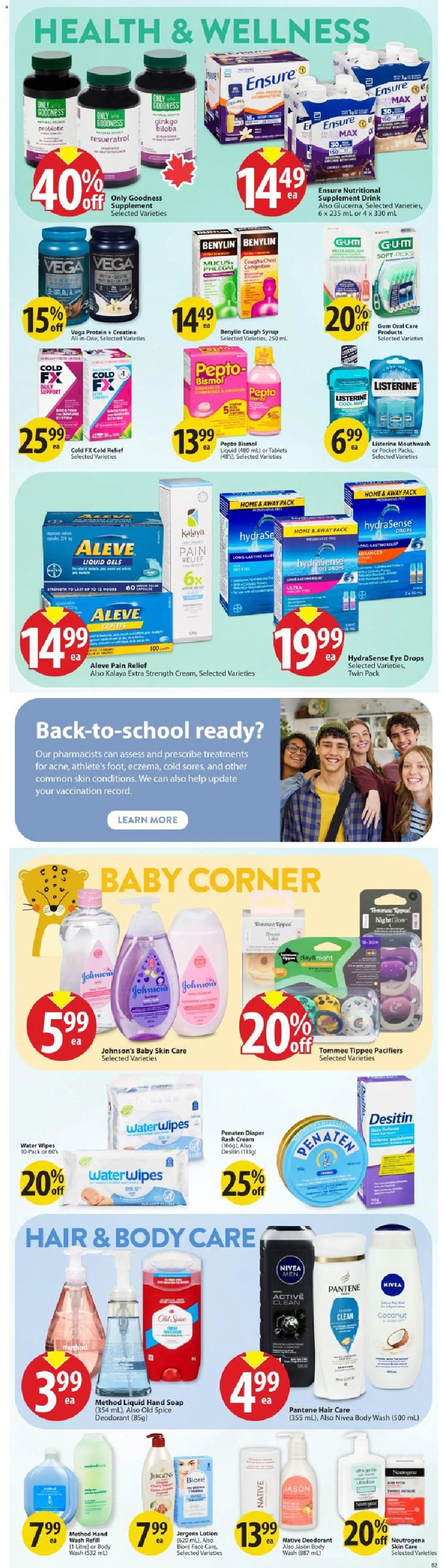 Save on foods weekly flyer / circulaire
