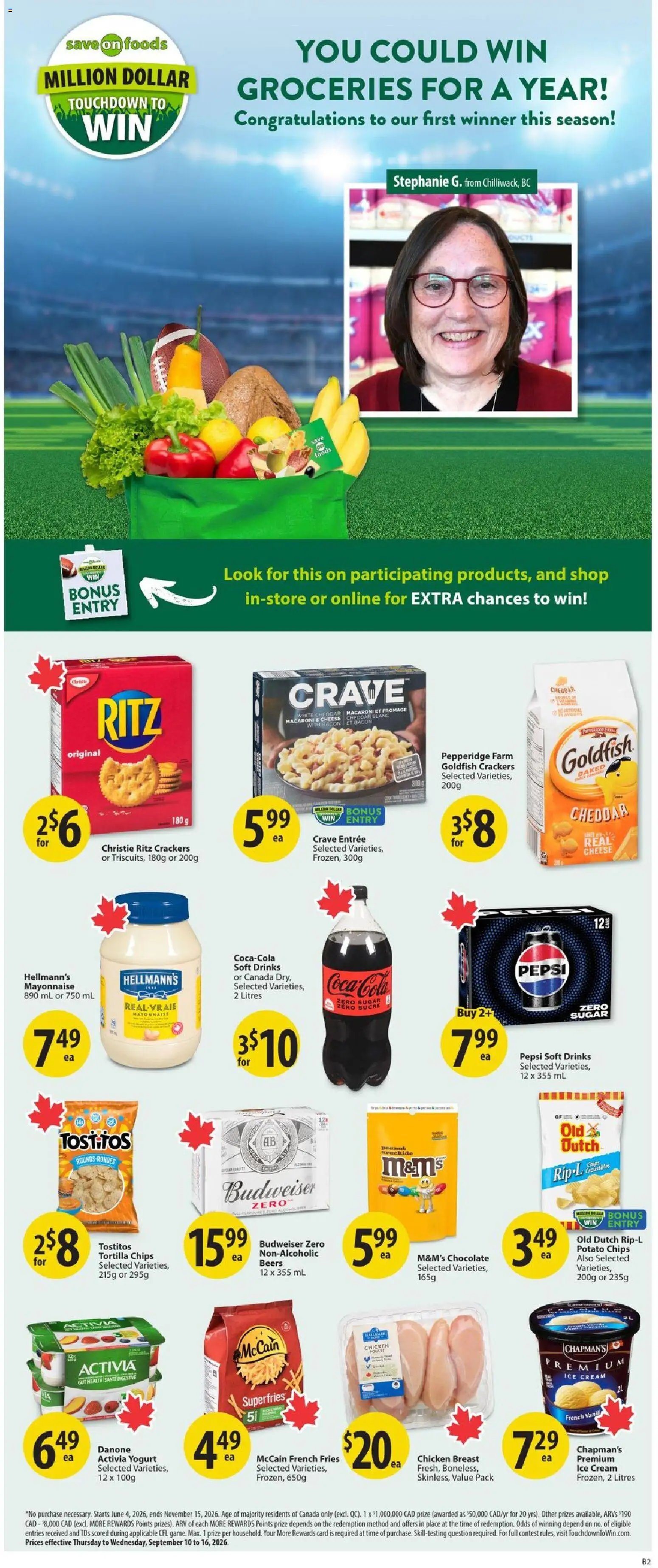 Save on foods weekly flyer / circulaire