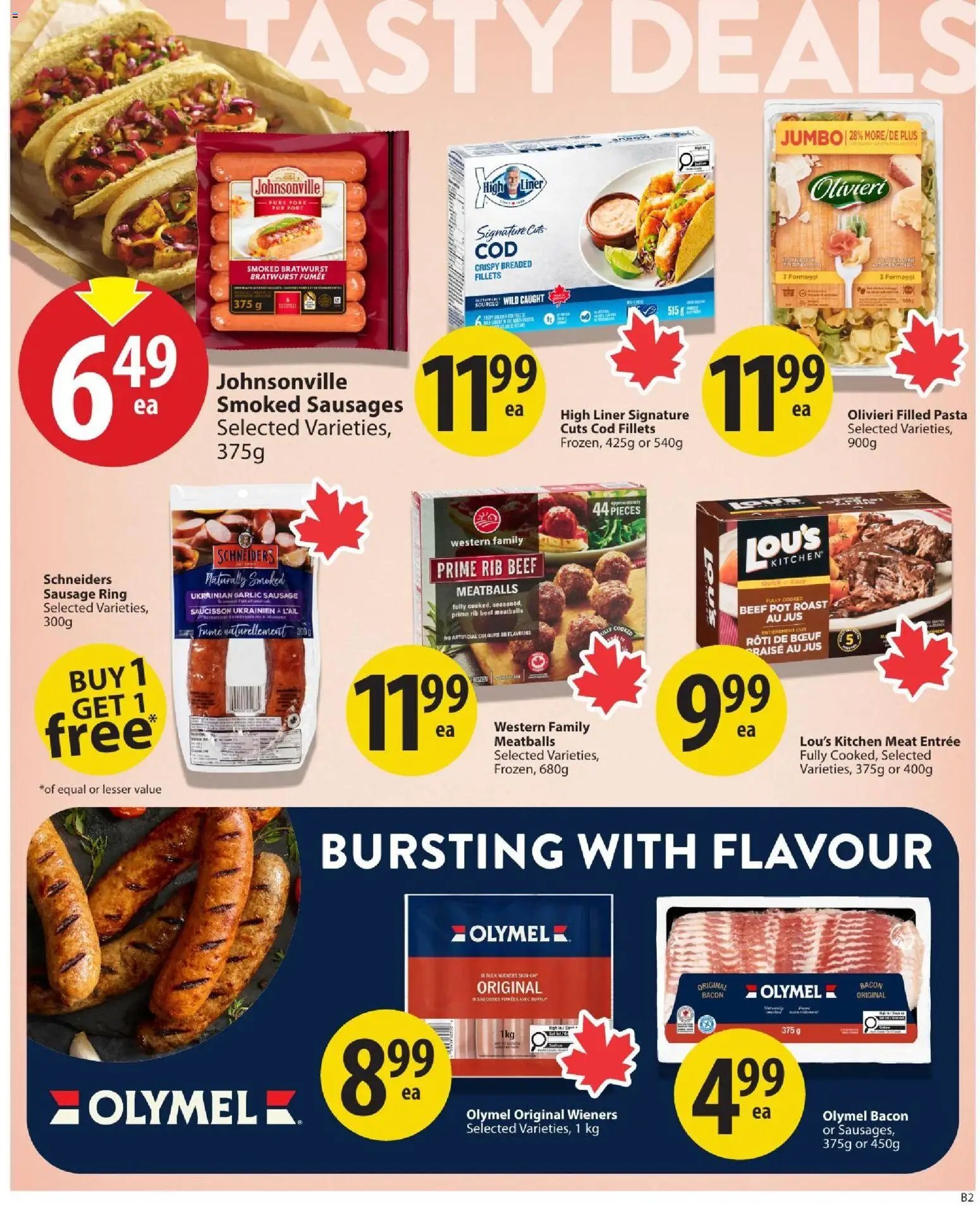 Save on foods weekly flyer / circulaire