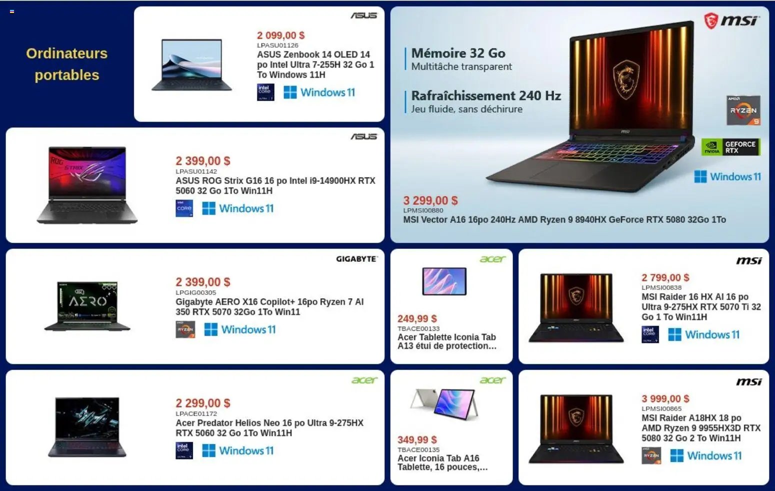 Canada Computers circulaire