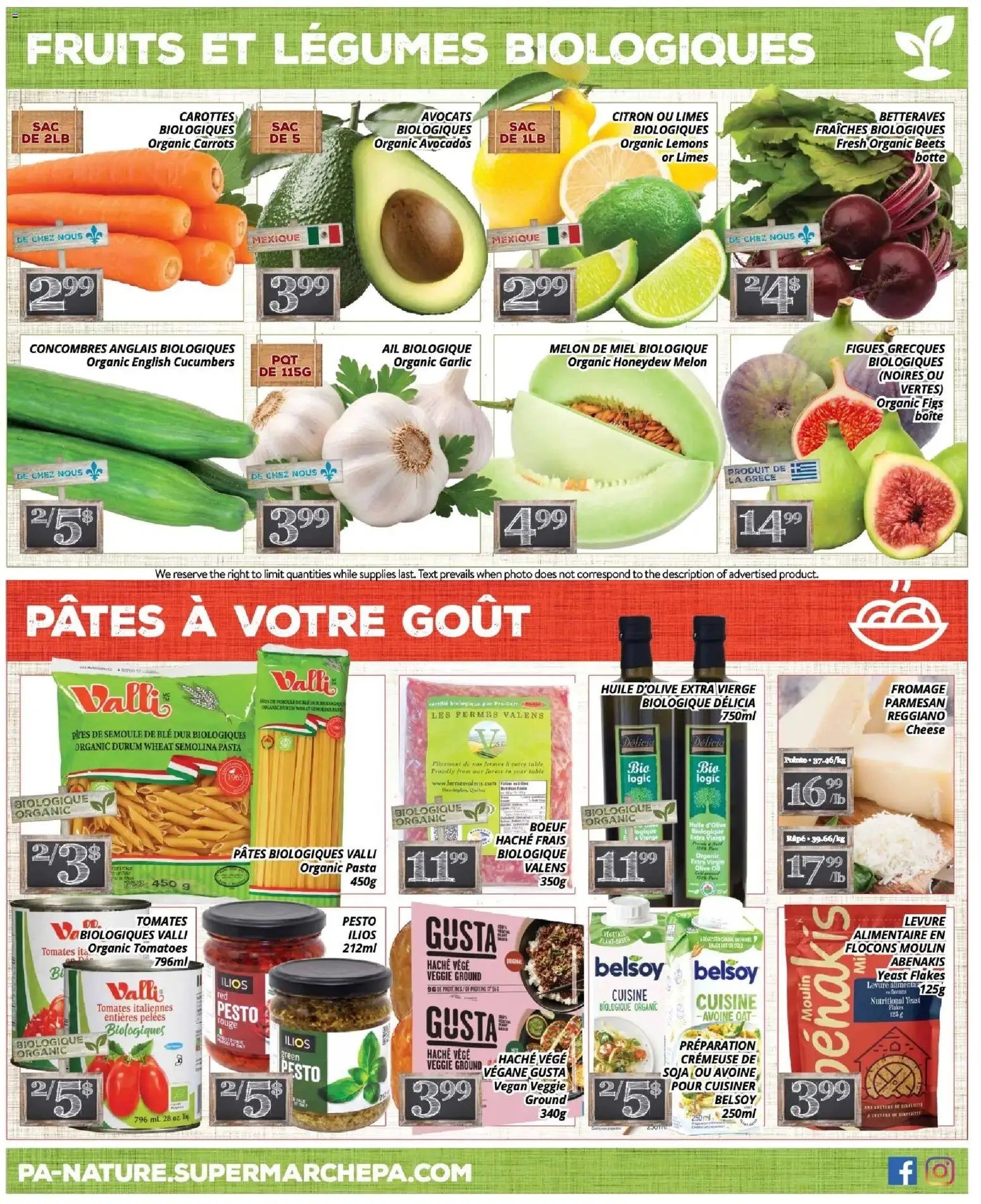 Pa Supermarché - nature Flyer