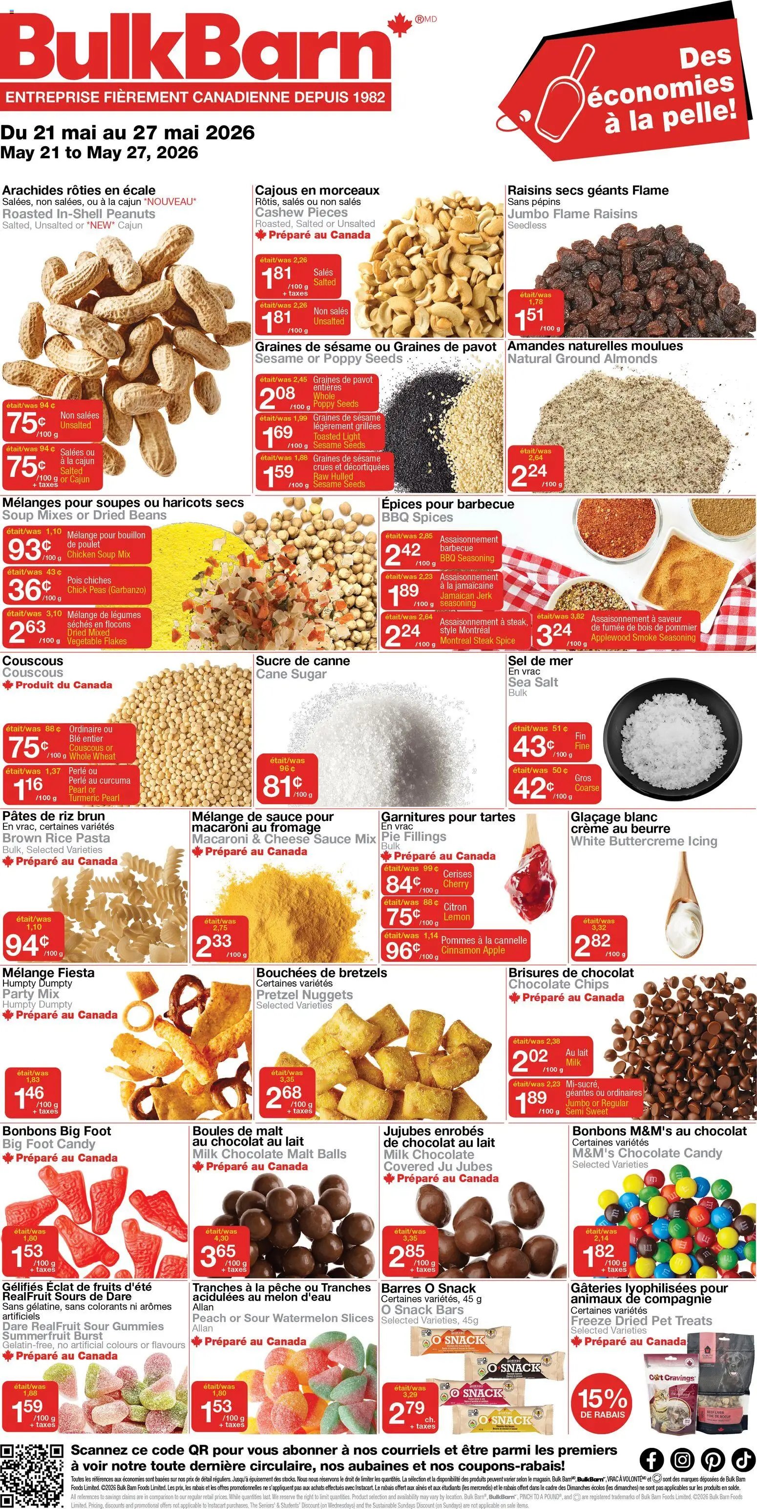 Bulk Barn weekly flyer / circulaire (2026-05-21 - 2026-05-27) | 1