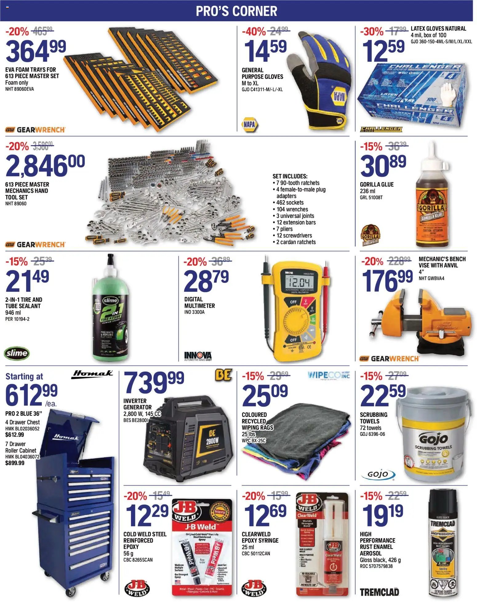 NAPA Auto Parts weekly flyer
