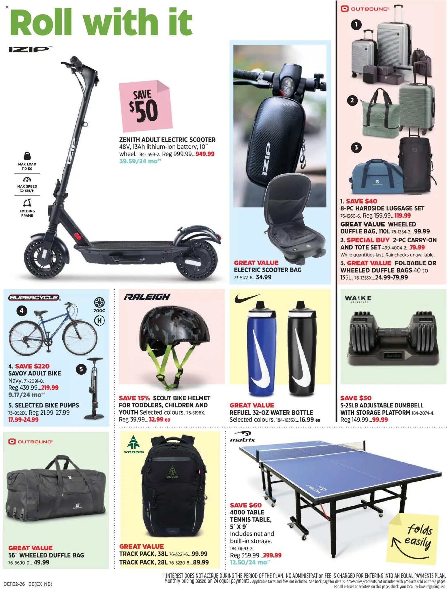 Canadian Tire flyer - Back To Class