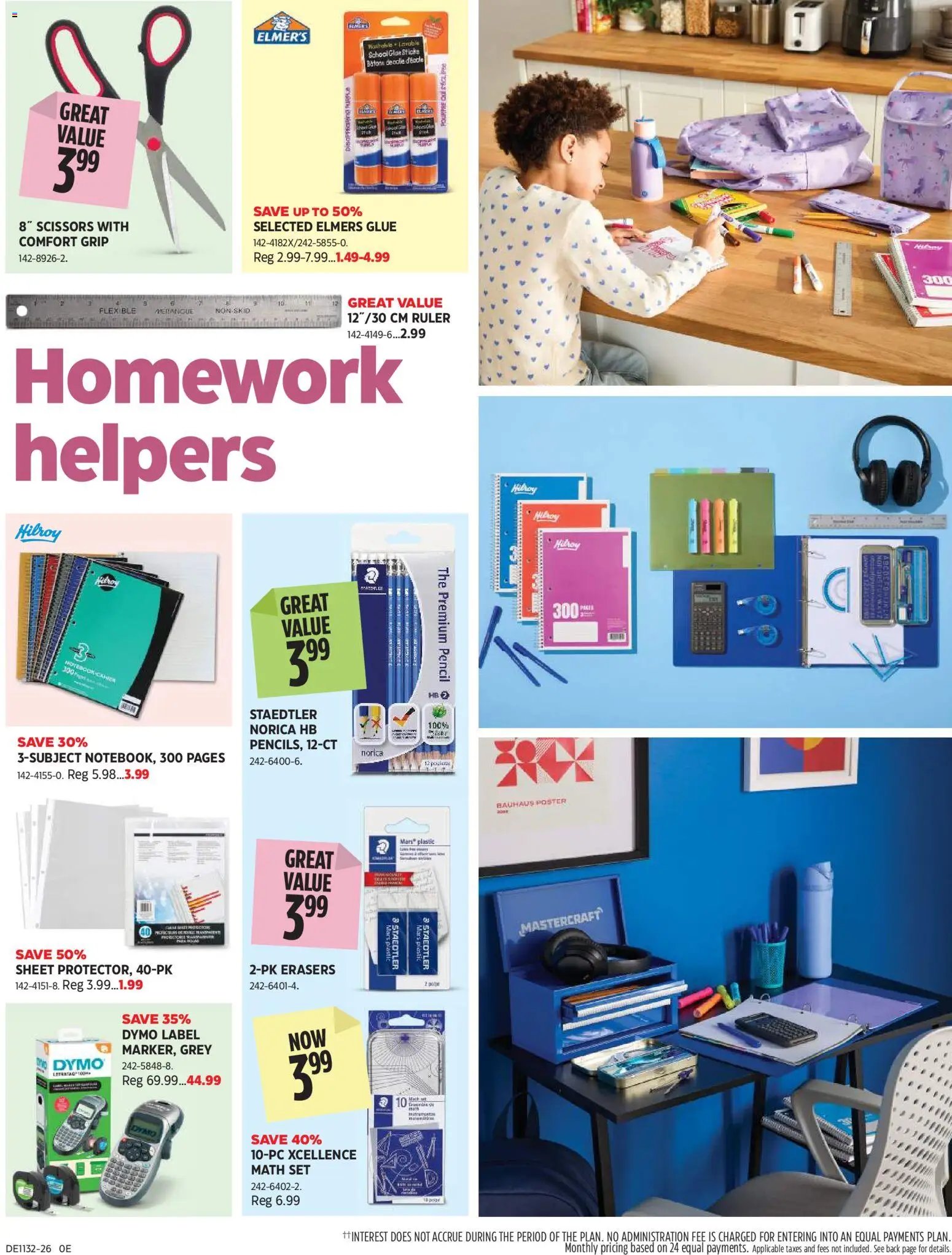 Canadian Tire flyer - Back To Class