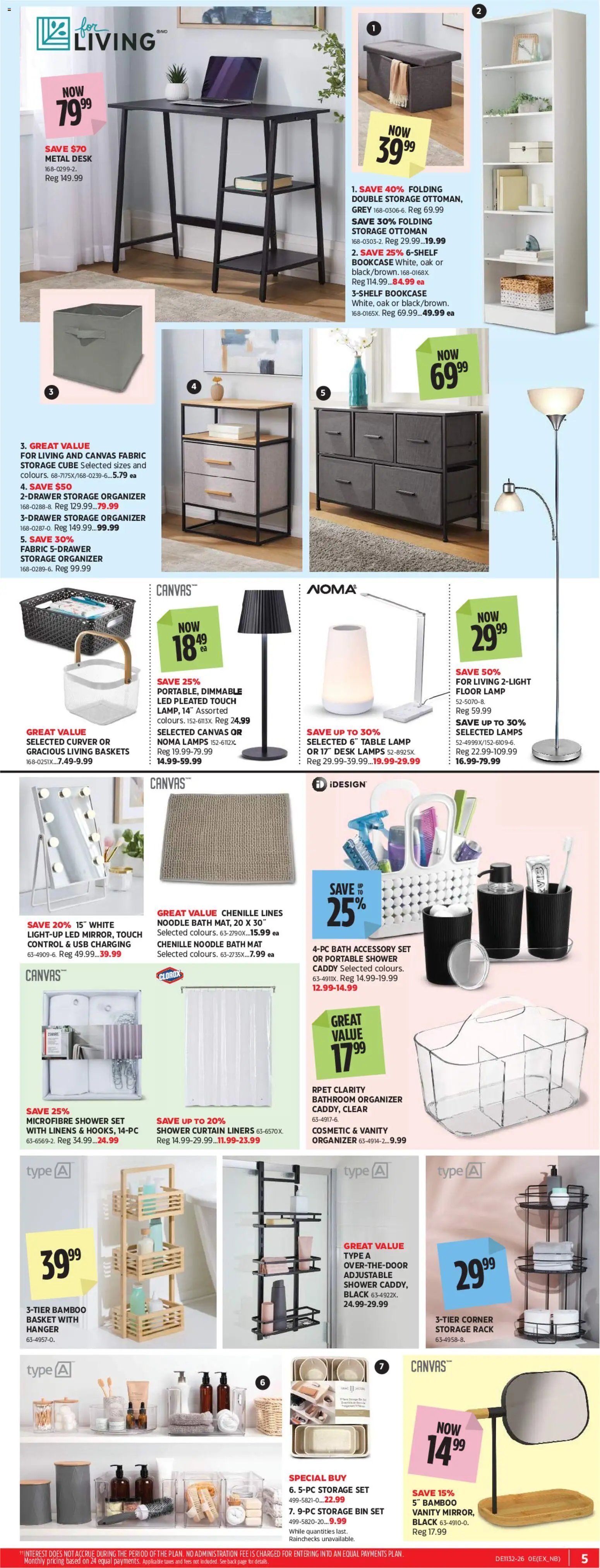 Canadian Tire flyer - Back To Class