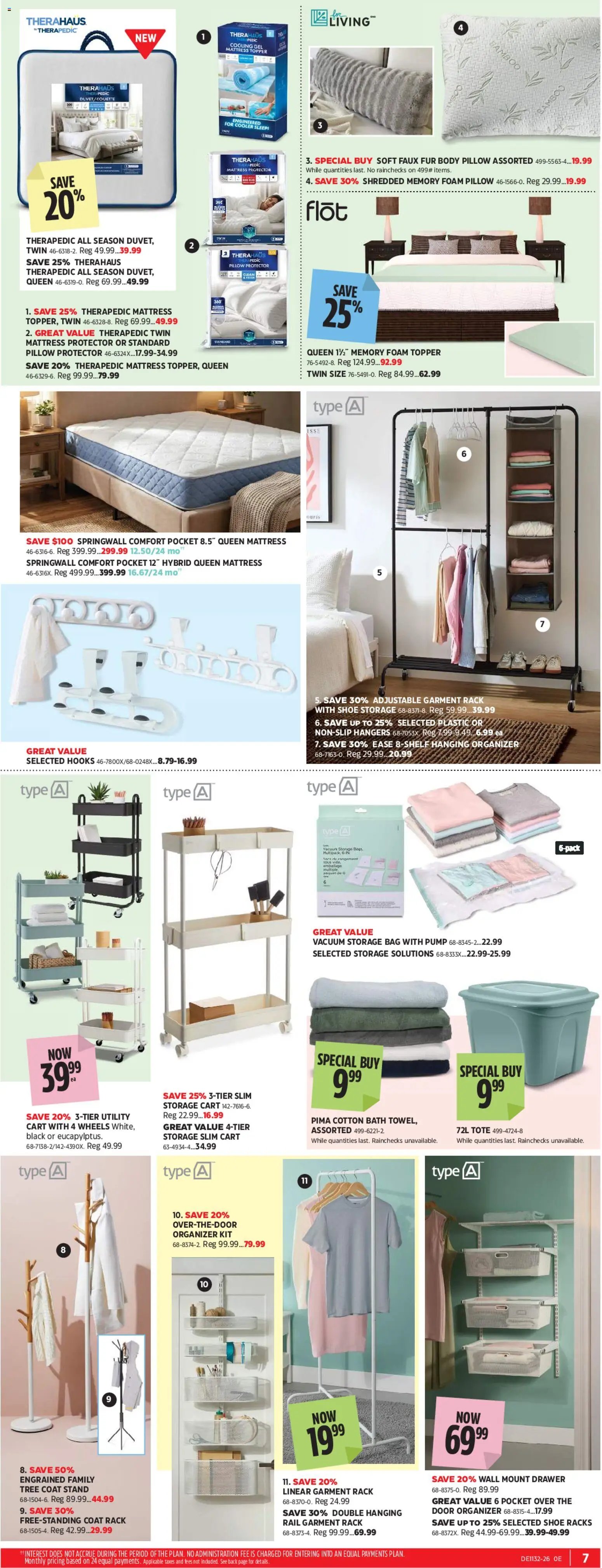 Canadian Tire flyer - Back To Class