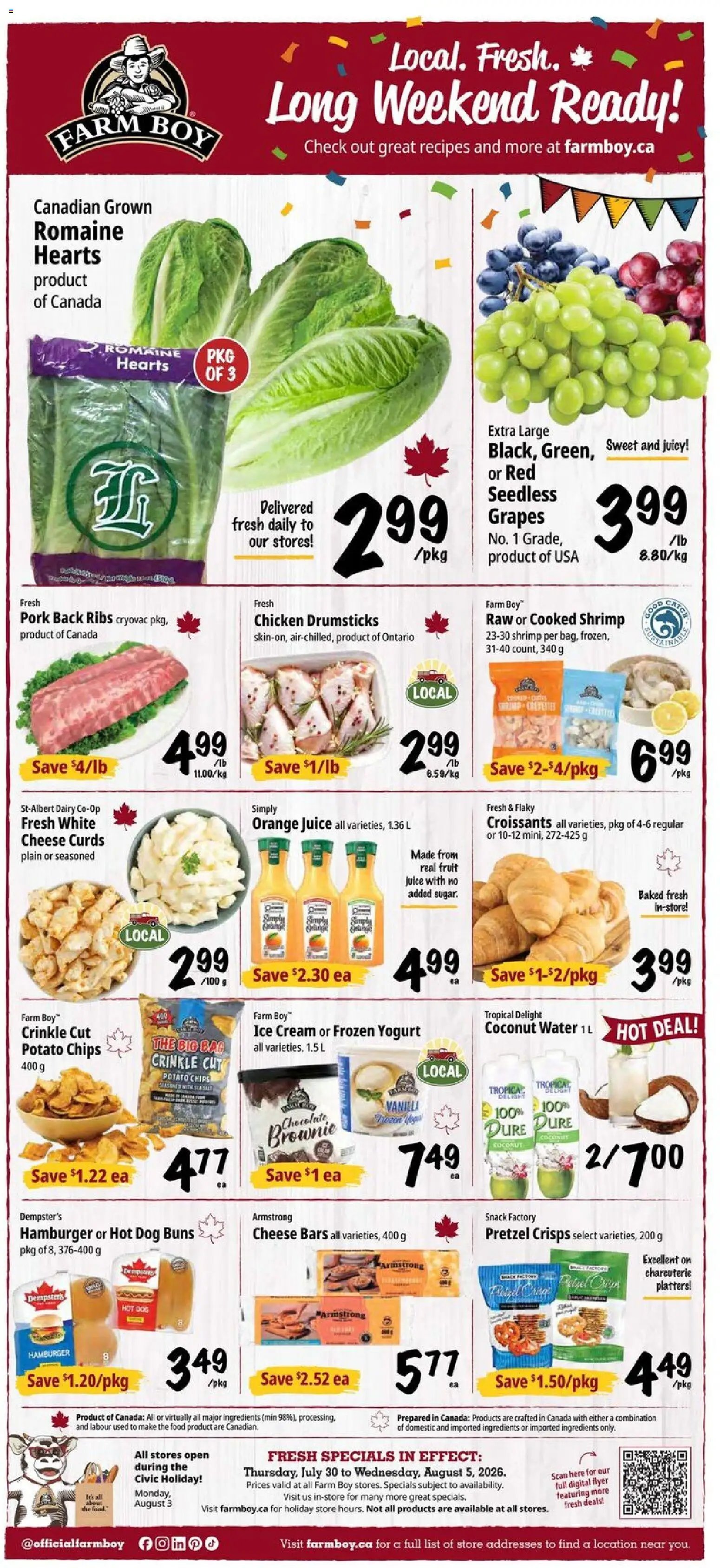 Farm Boy weekly flyer / circulaire