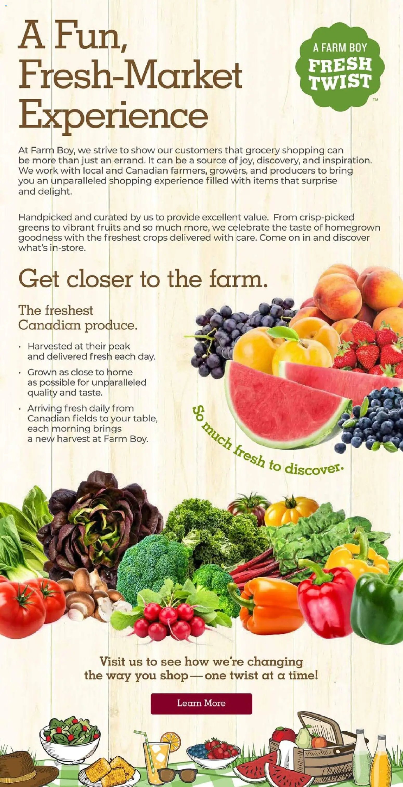 Farm Boy weekly flyer / circulaire