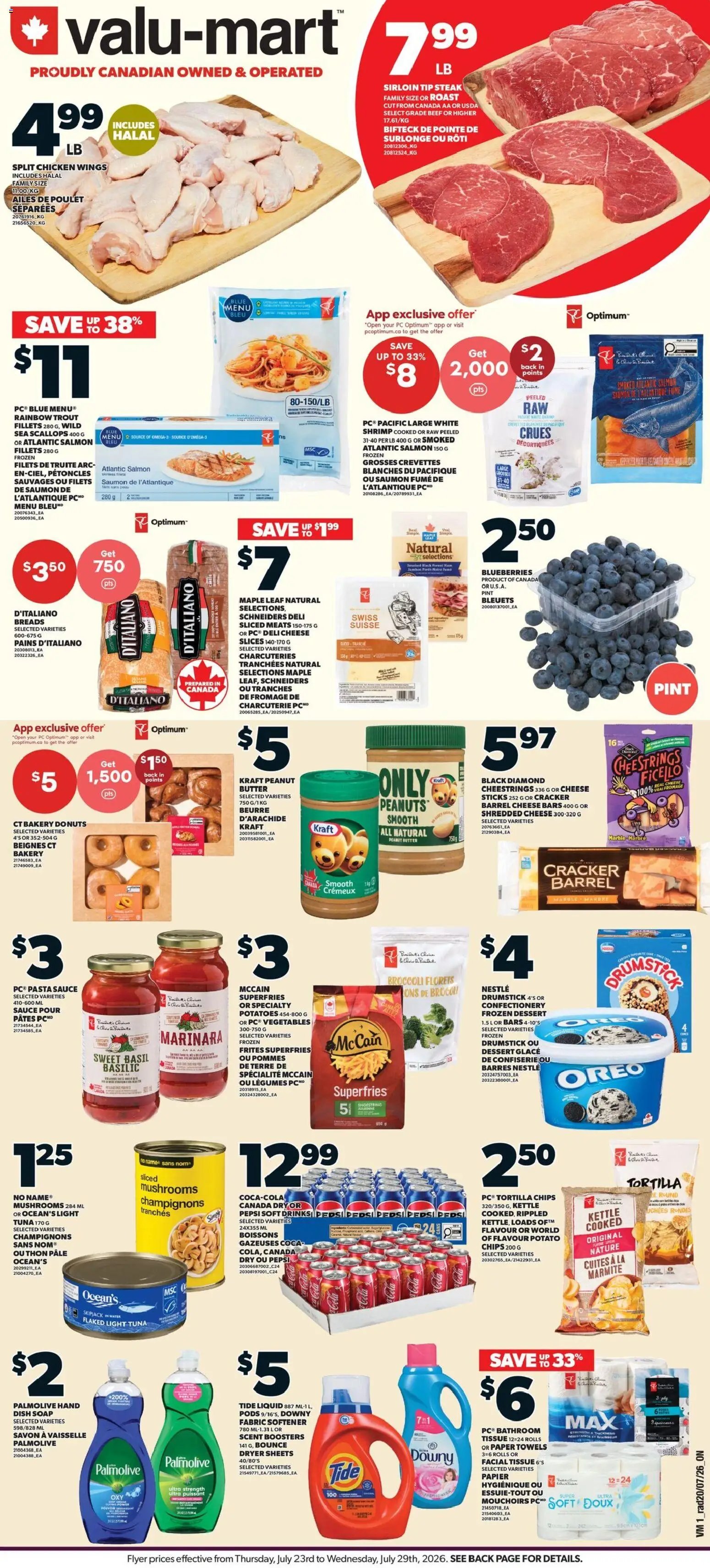 Valu Mart weekly flyer