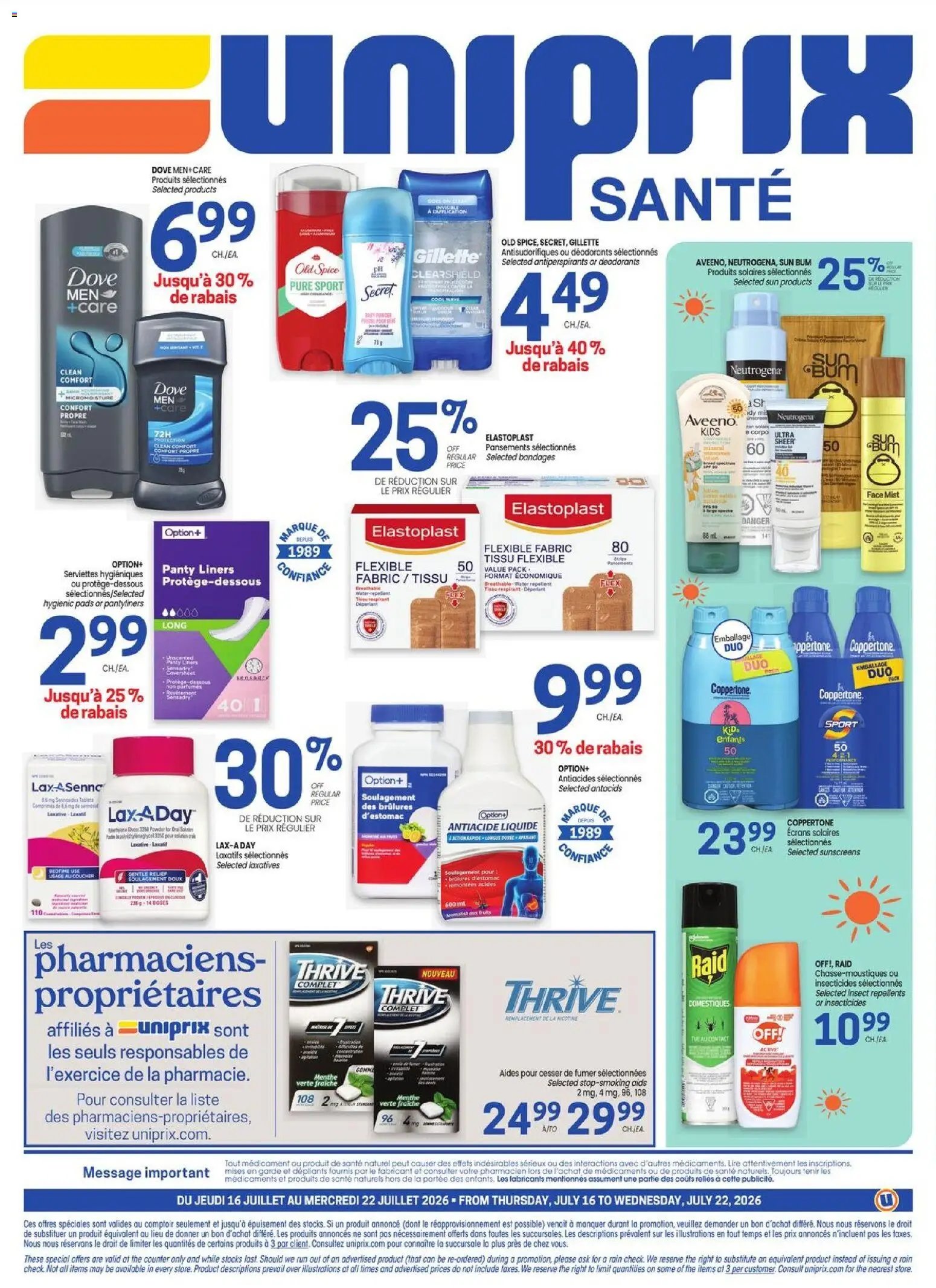 Uniprix - Uniprix Sante