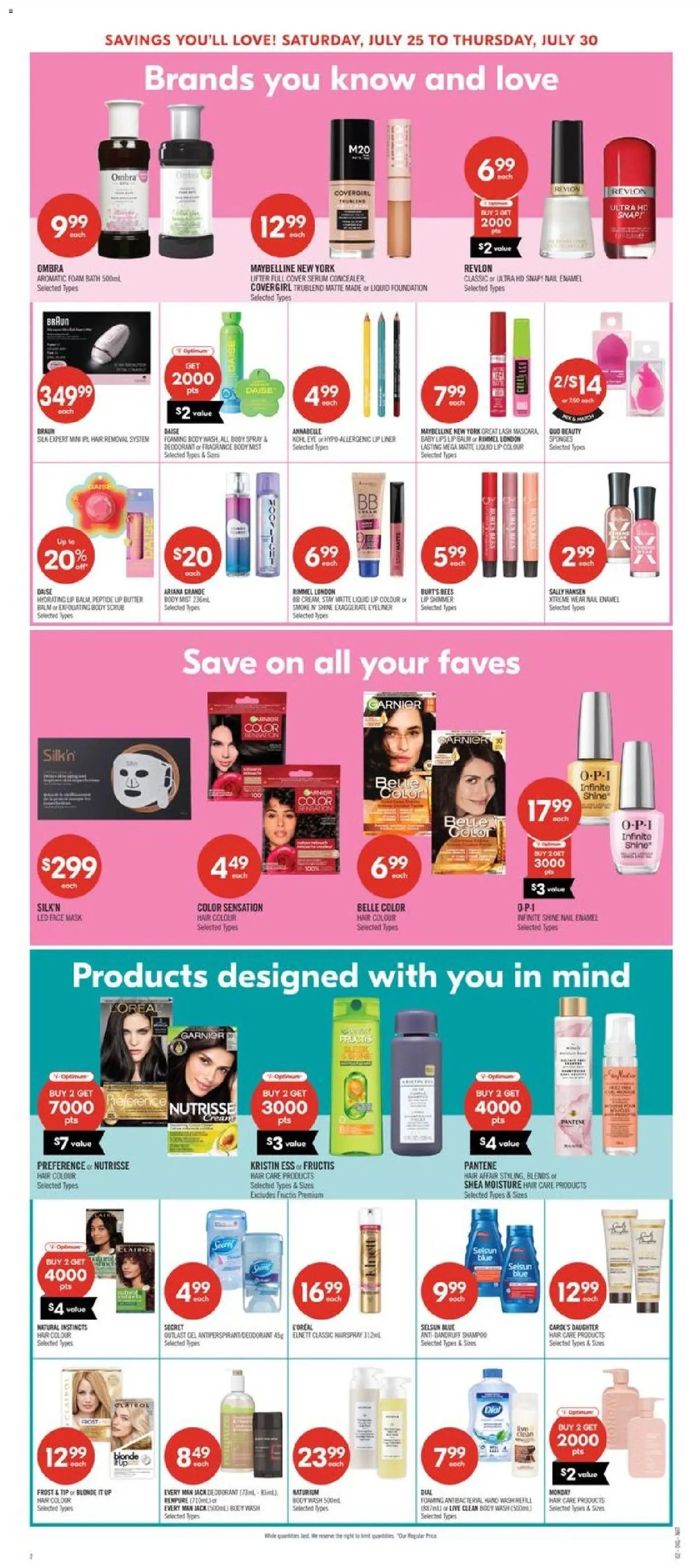 Shoppers weekly flyer / circulaire