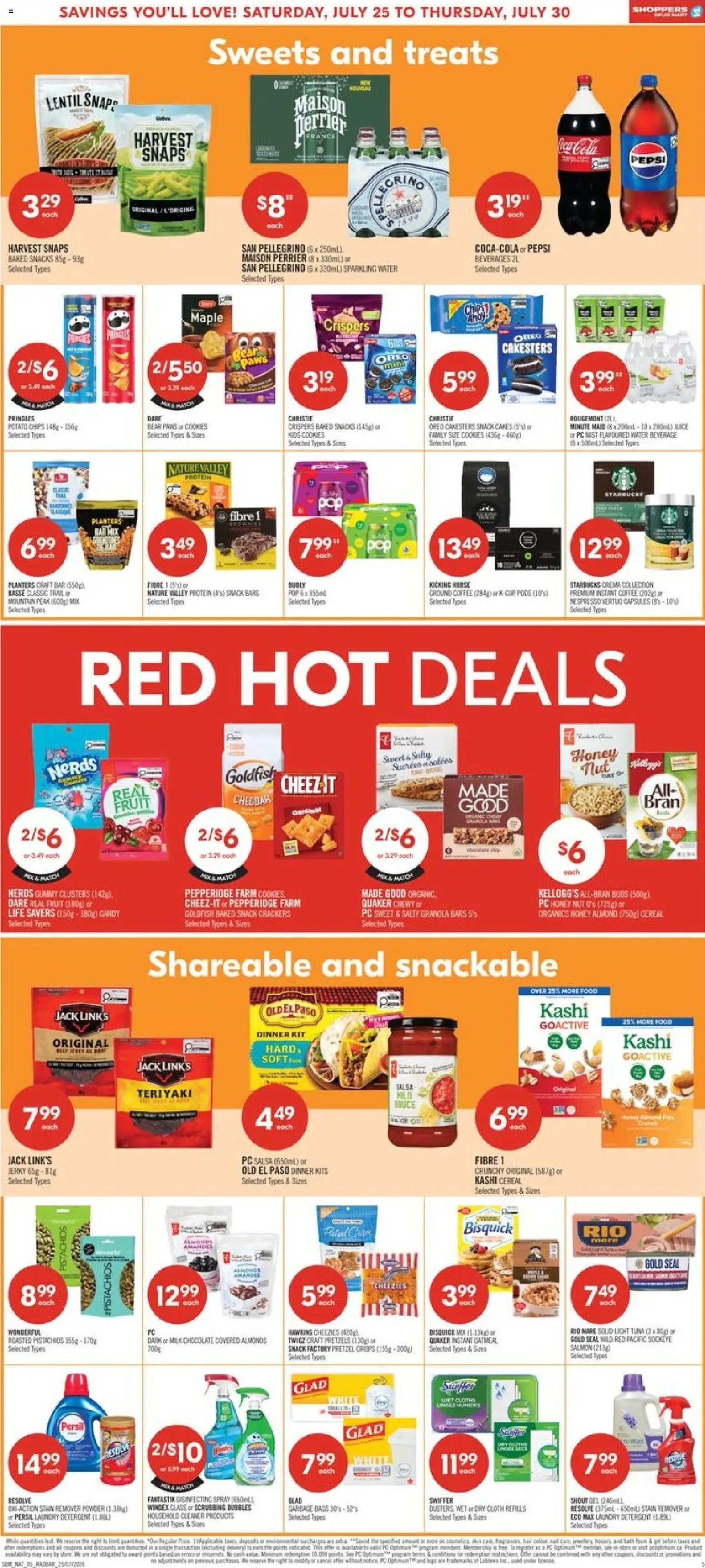 Shoppers weekly flyer / circulaire