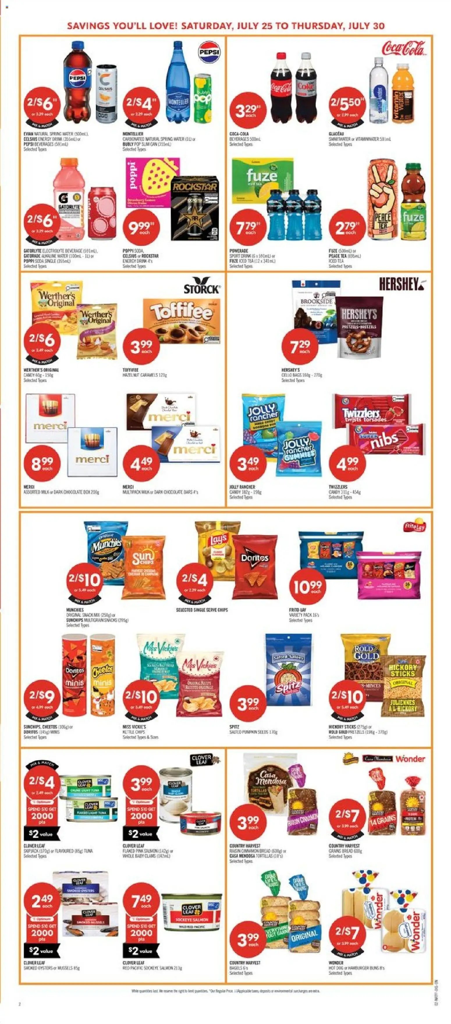 Shoppers weekly flyer / circulaire