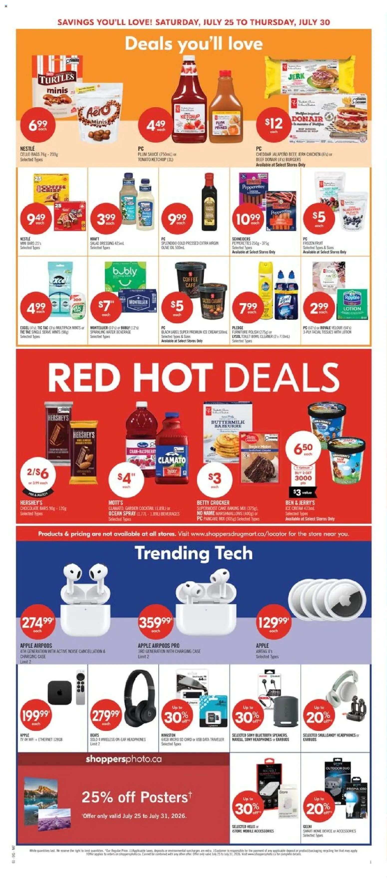 Shoppers weekly flyer / circulaire