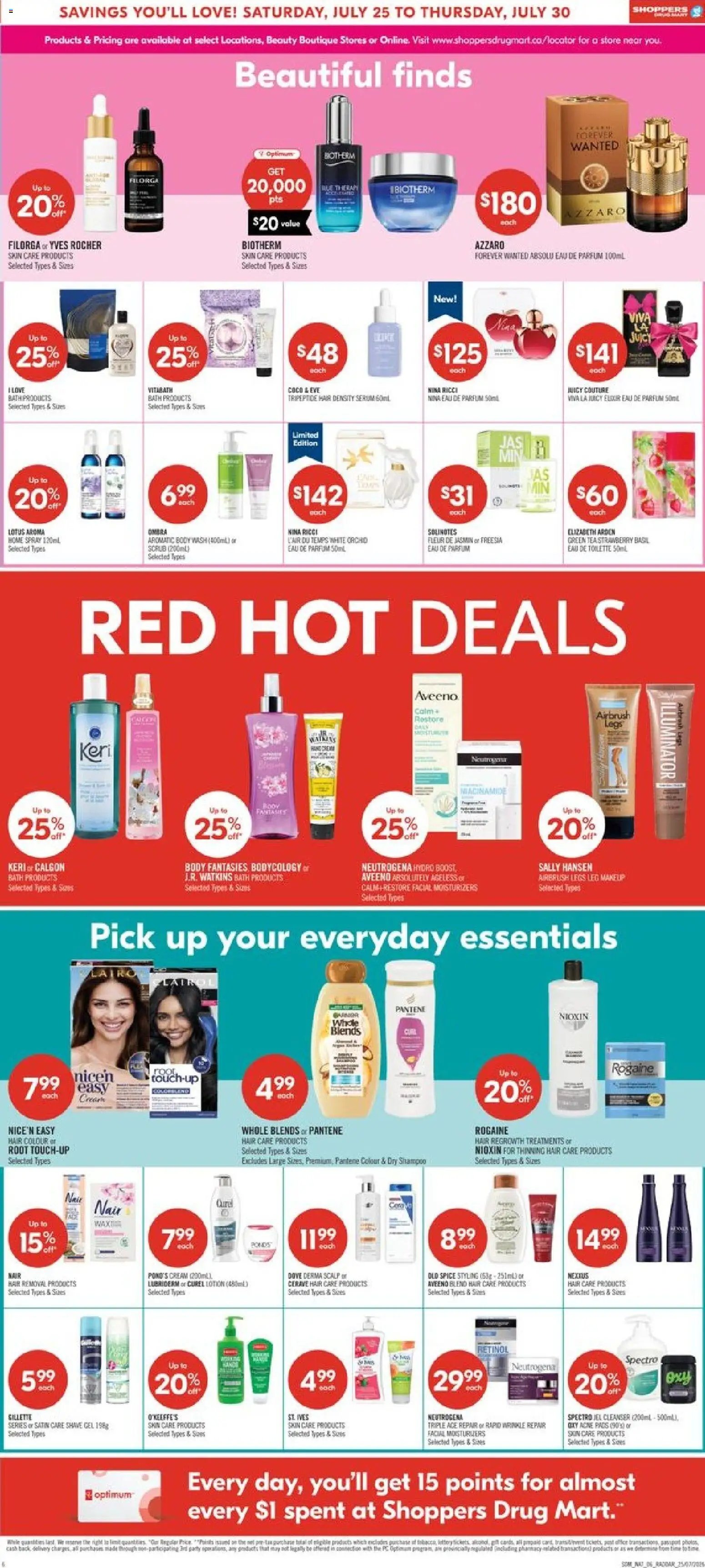 Shoppers weekly flyer / circulaire