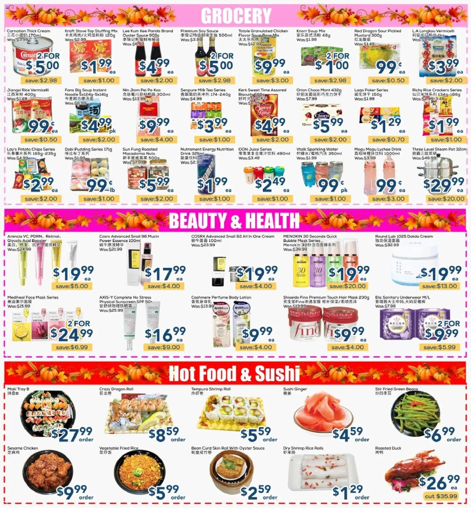 Oceans weekly flyer - Mississauga