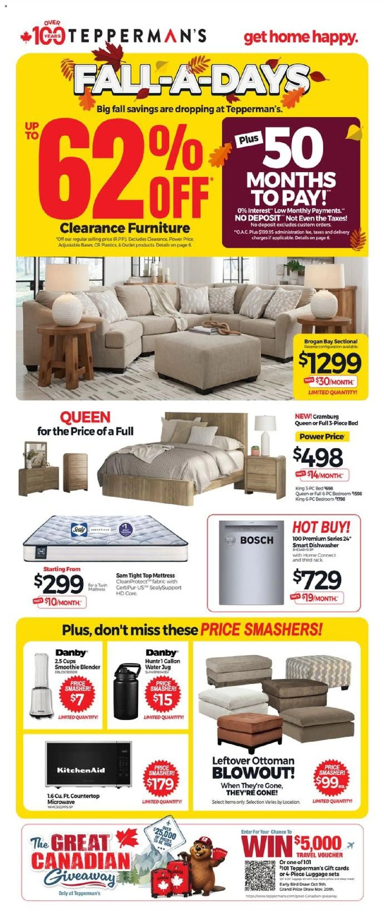 Tepperman's weekly flyer / circulaire