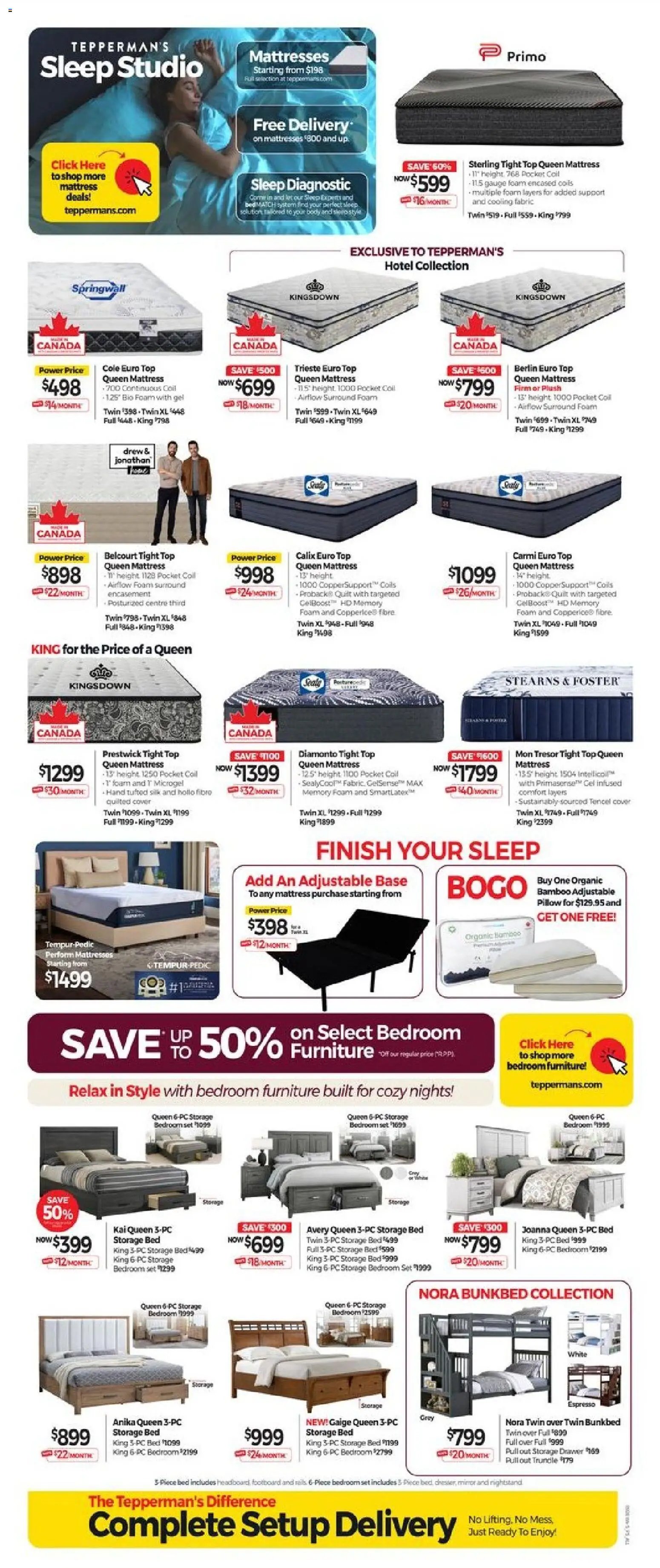 Tepperman's weekly flyer / circulaire