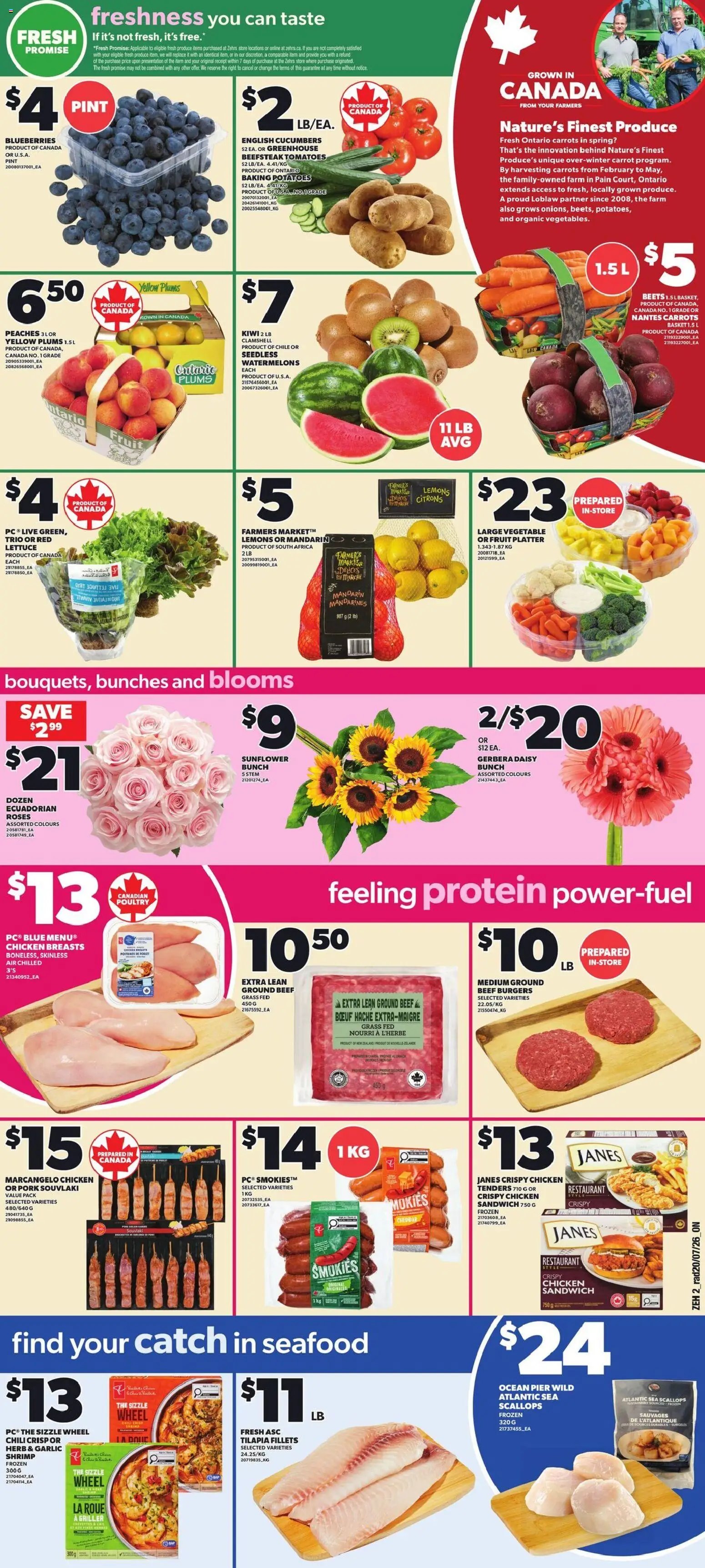 Zehrs weekly flyer / circulaire