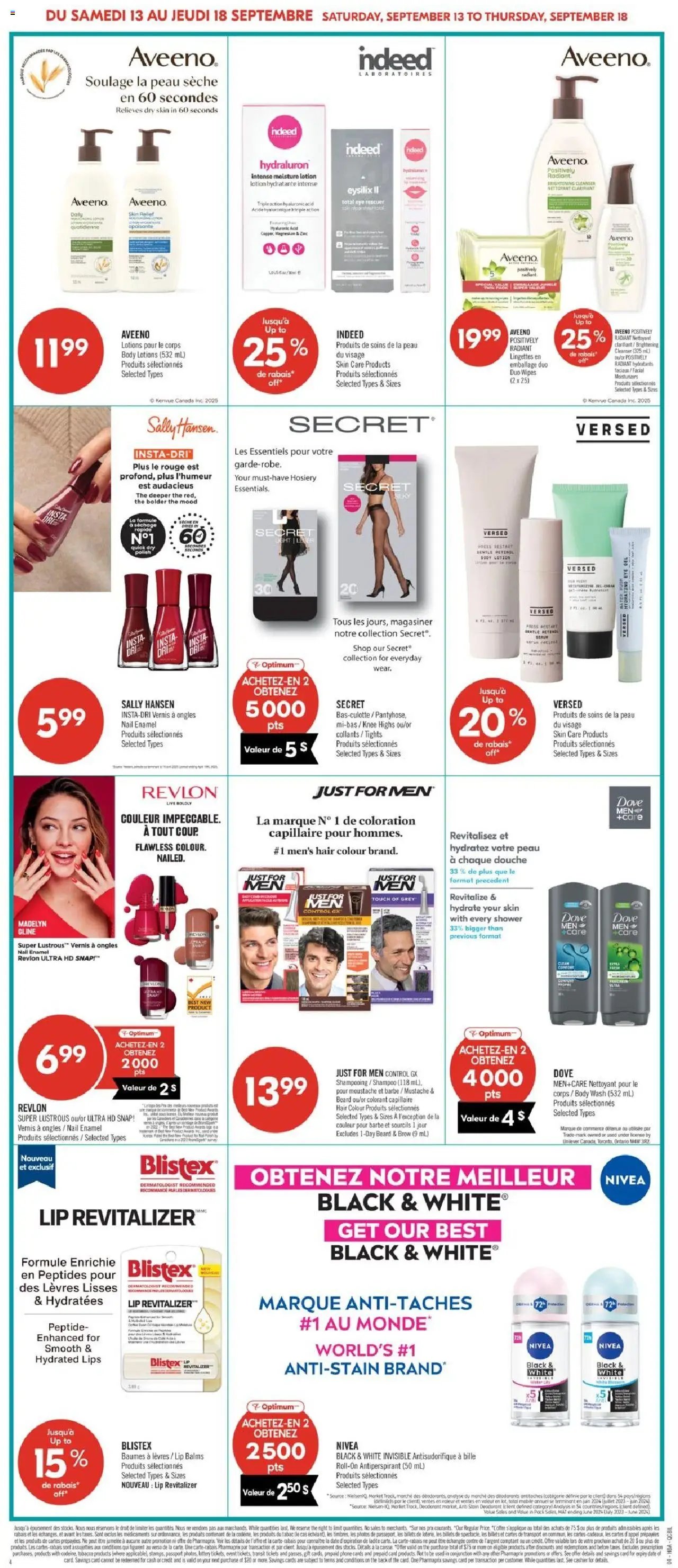 Pharmaprix weekly flyer / circulaire