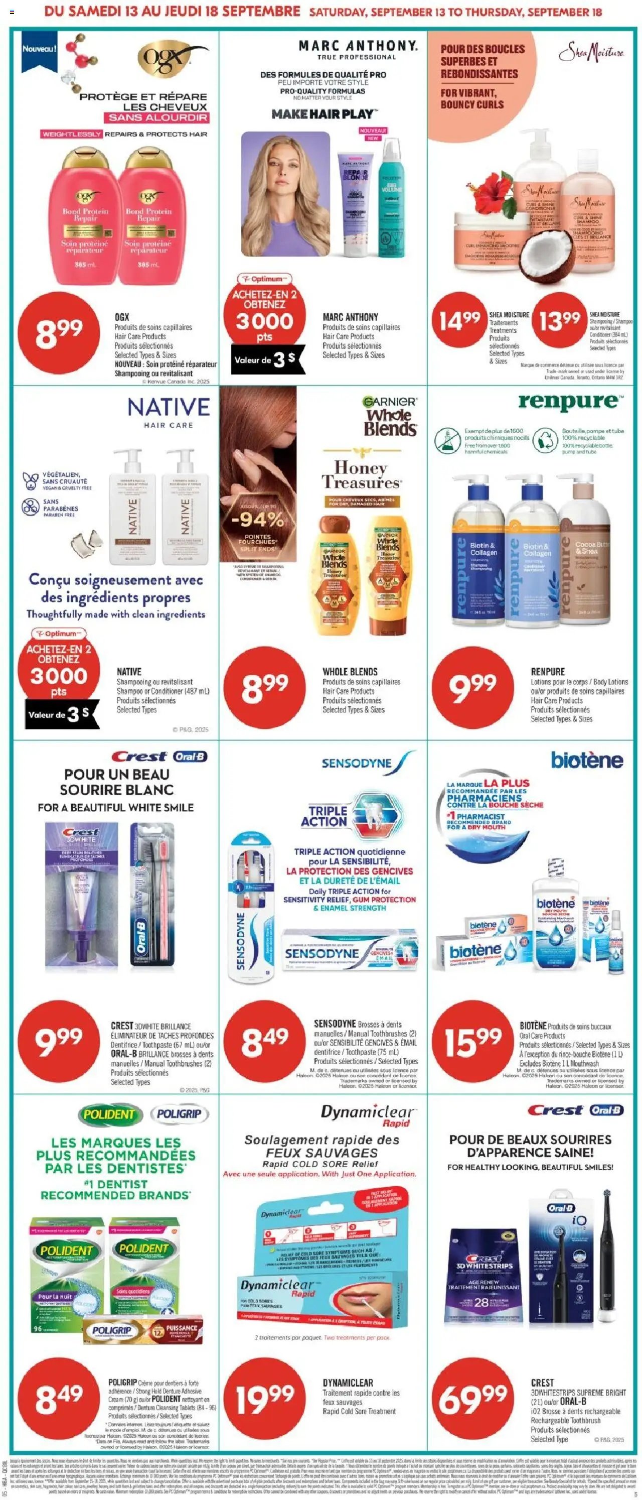 Pharmaprix weekly flyer / circulaire