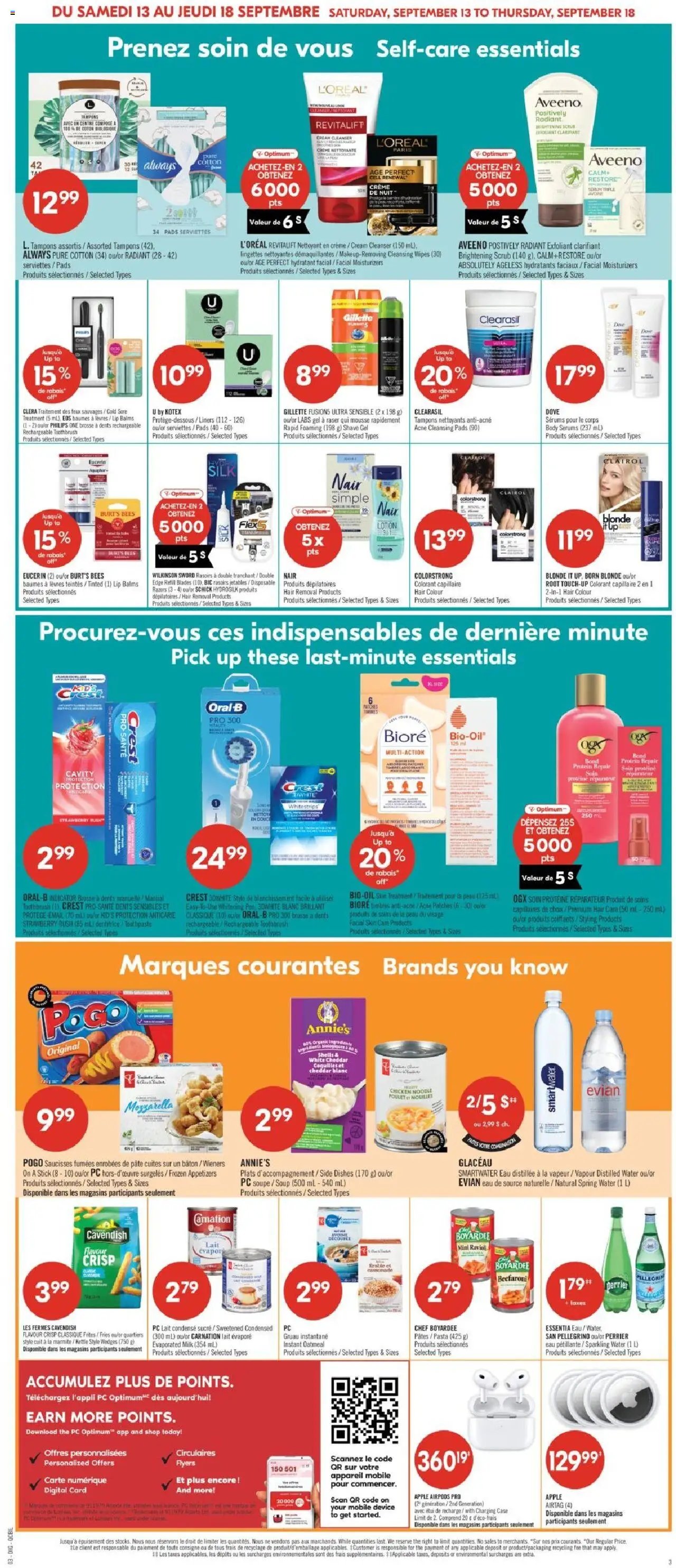 Pharmaprix weekly flyer / circulaire