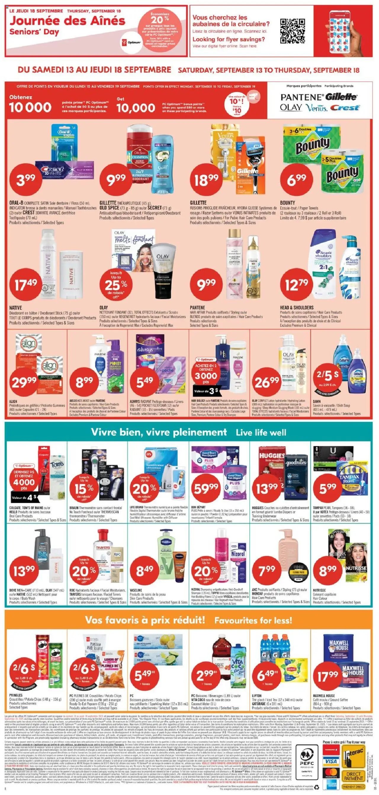 Pharmaprix weekly flyer / circulaire
