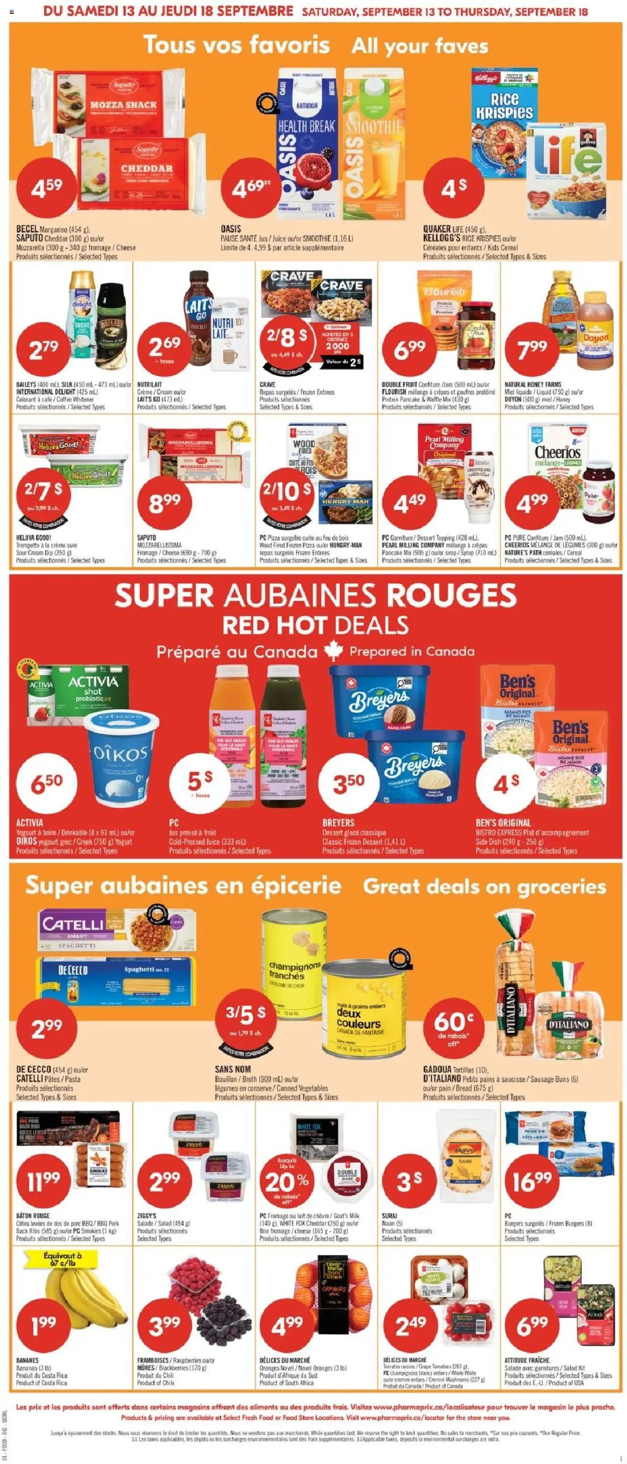 Pharmaprix weekly flyer / circulaire