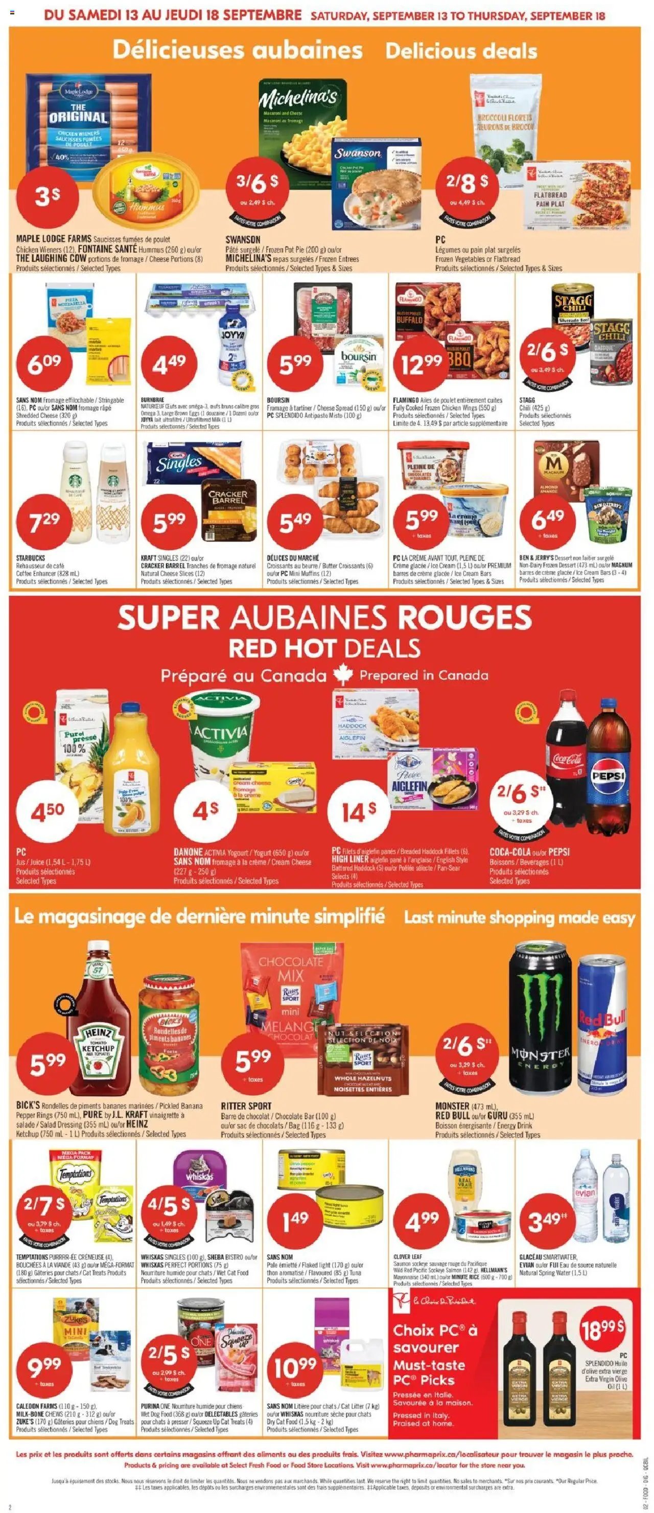 Pharmaprix weekly flyer / circulaire