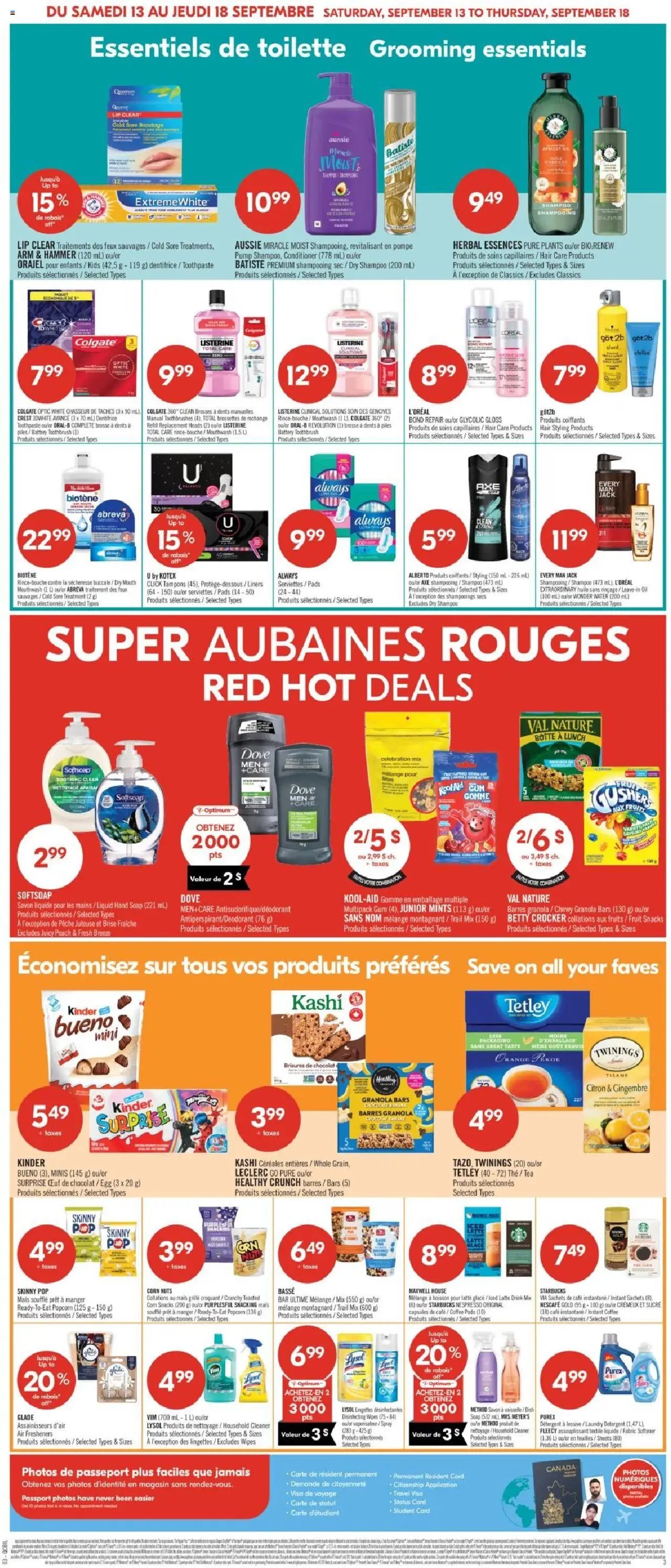Pharmaprix weekly flyer / circulaire