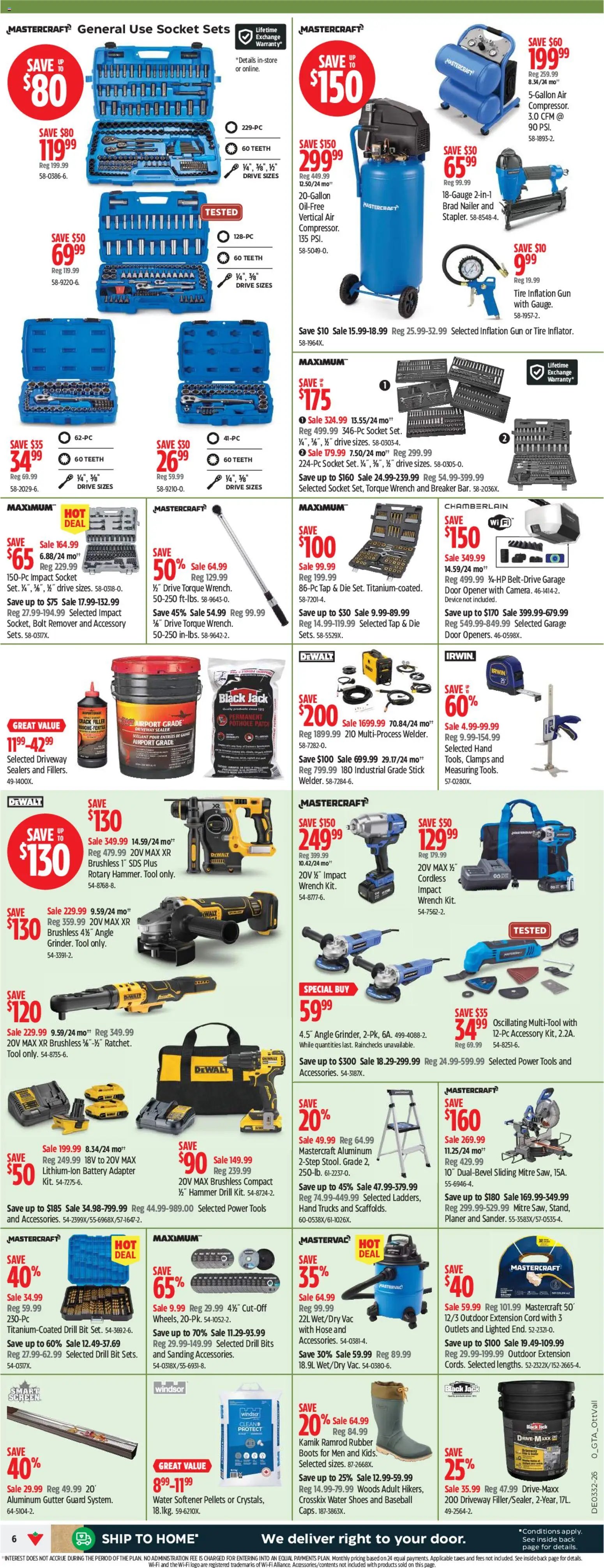 Canadian Tire weekly flyer