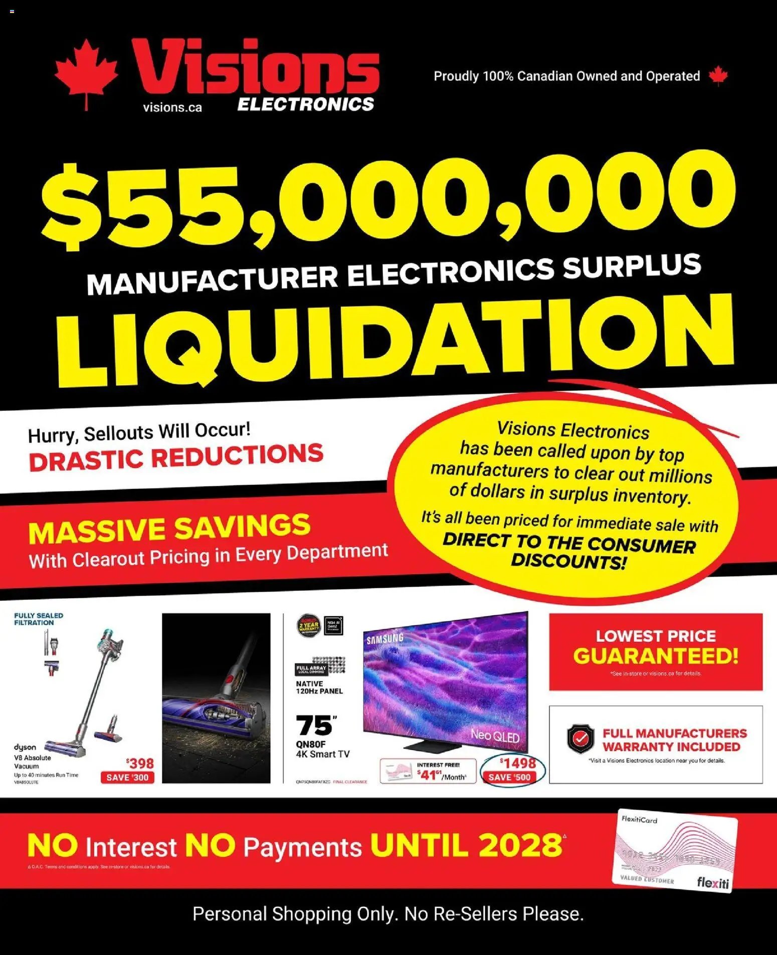 Visions weekly flyer / circulaire